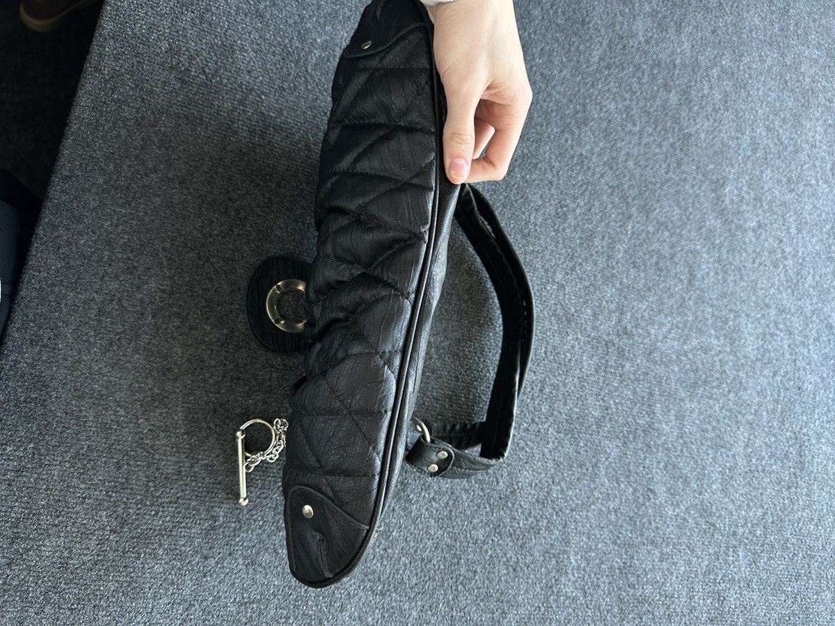 Other 🚨Y2K AVANT-GARDE 🚨mesh silver Japan style hand bag Y2K 90s Size ONE SIZE - 10 Thumbnail