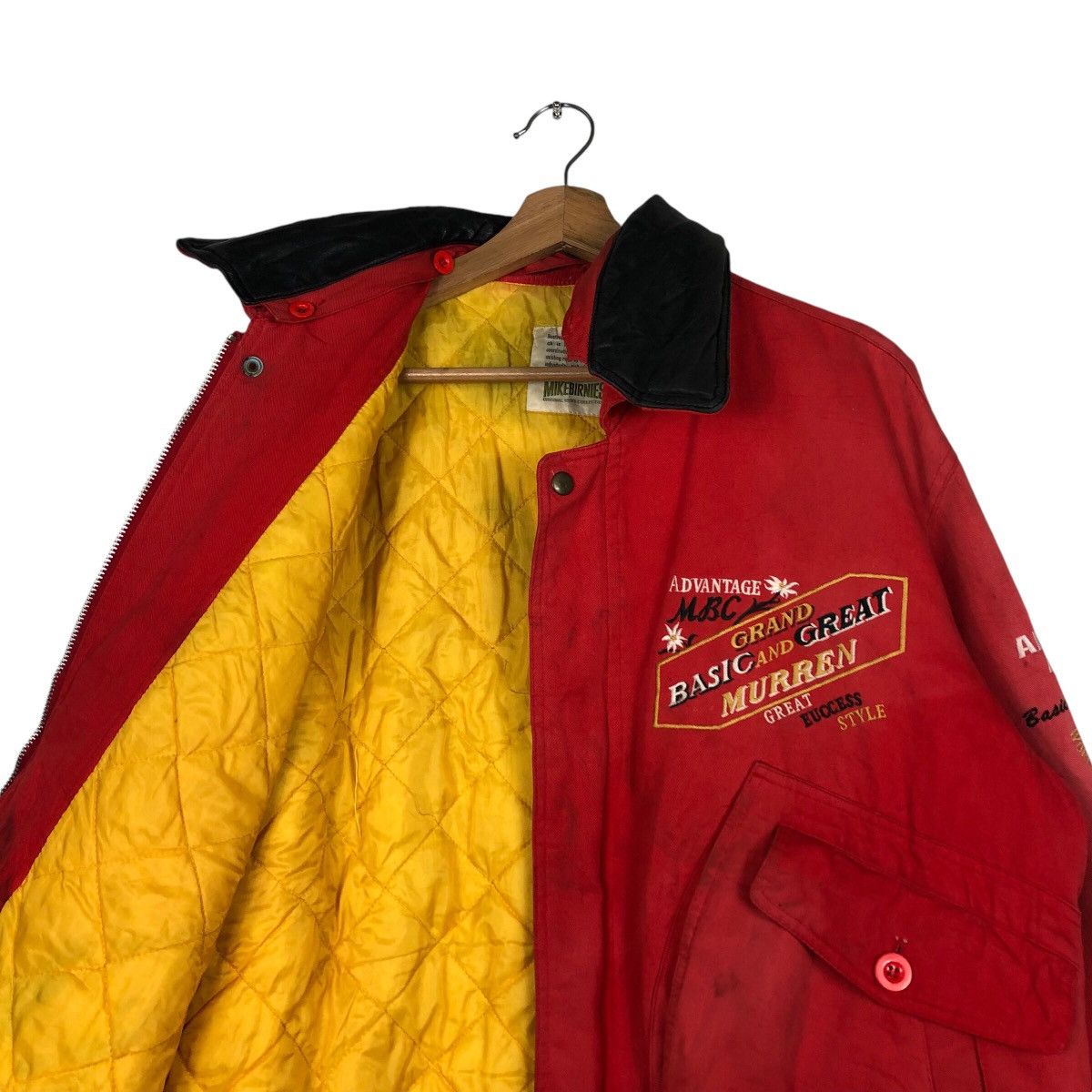 Japanese Brand Vintage Bomber Jacket Parachute Design Mikebirnies American Size US M / EU 48-50 / 2 - 13 Thumbnail