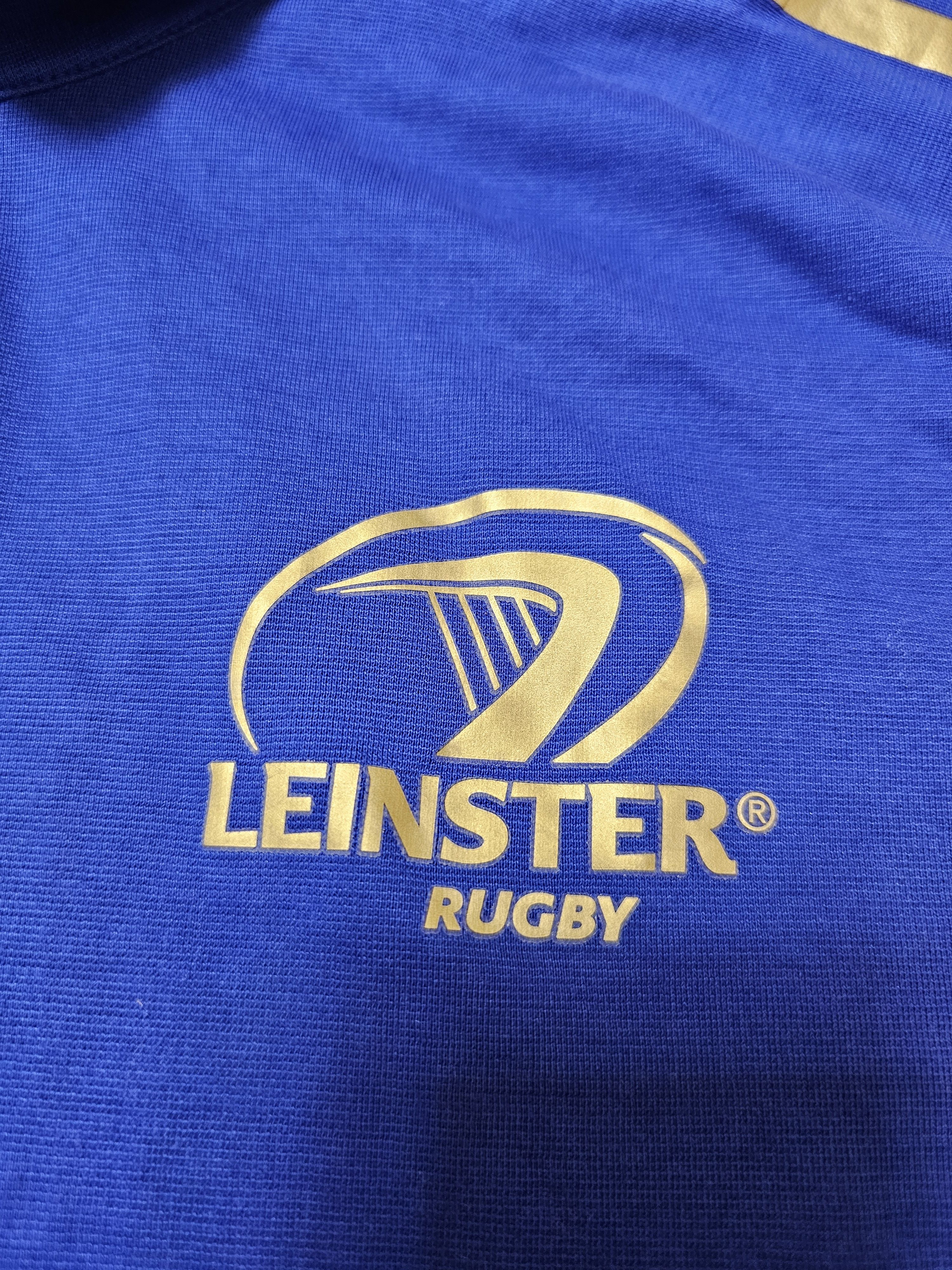 Adidas LEINSTER RUGBY UNION 2021 SHIRT RUGBY JERSEY COTTON POLO Size US XL / EU 56 / 4 - 4 Thumbnail