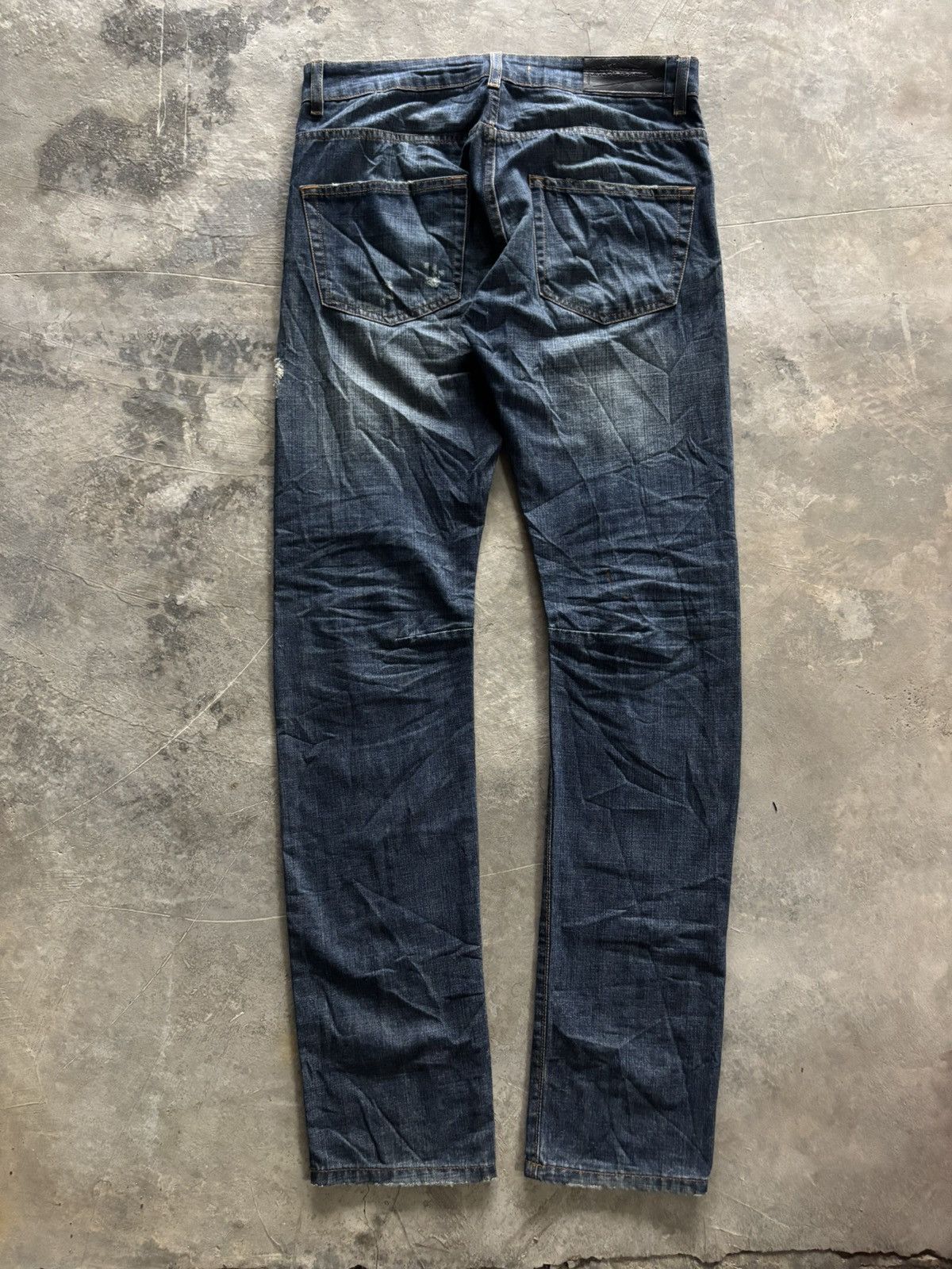 Pierre Balmain PIERRE BALMAIN SKINNY DISTRESSED DECARNIN HEDI SLIMANE STYLE Size US 32 / EU 48 - 17 Thumbnail