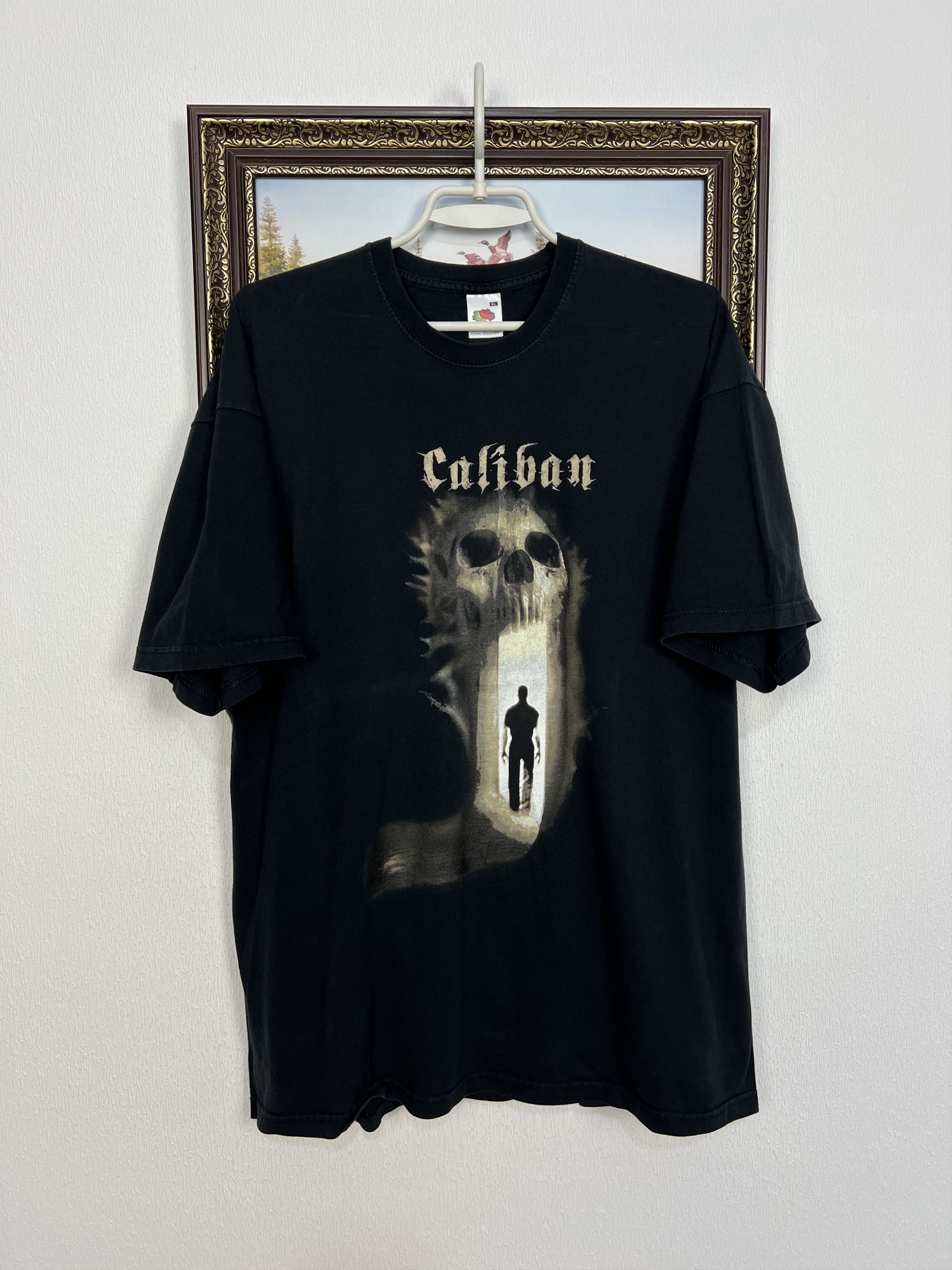 Vintage Caliban The Indying Darkness Over Print Band Tee Shirt Size US XL / EU 56 / 4 - 1 Thumbnail