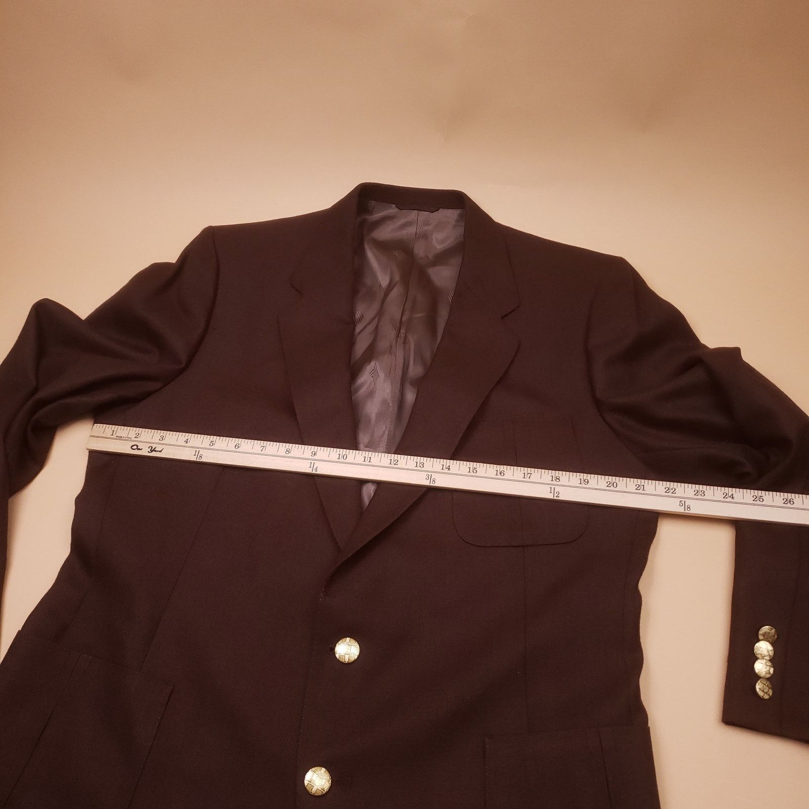 Lanvin Vintage 90s Lanvin Paris Brown Blazer Jacket Wool Blend Rare Size US XL / EU 56 / 4 - 10 Thumbnail