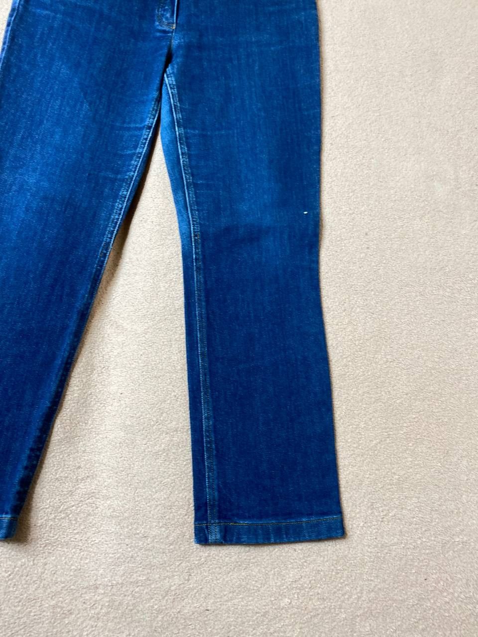Escada × Vintage Escada Y2K Flared Boot Cut Navy Faded Blue Jeans Size 40" / US 18 - 16 Thumbnail