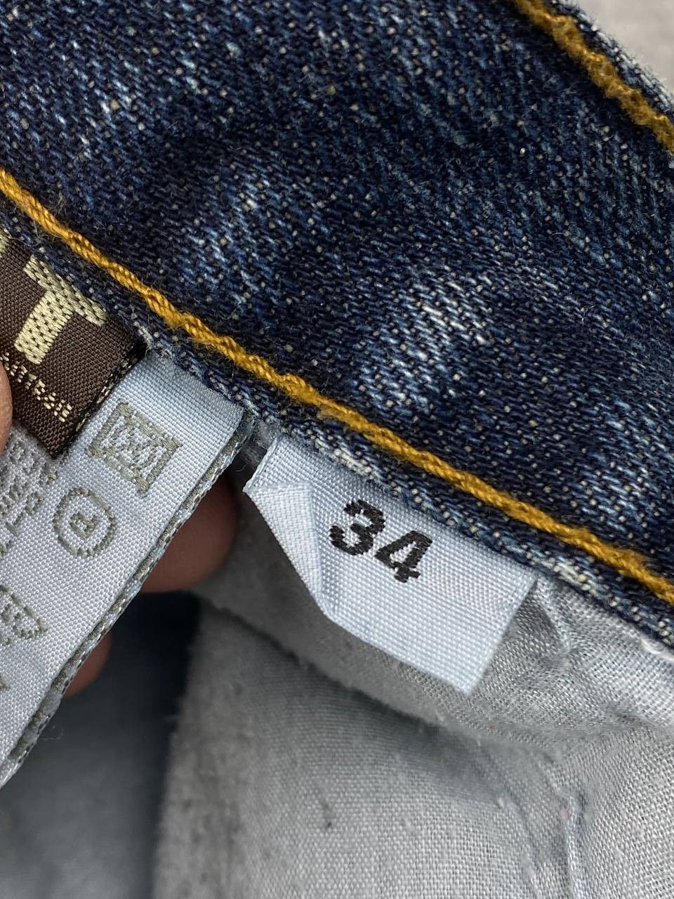 Armani Vintage Armani Denim Baggy Jeans Size US 34 / EU 50 - 12 Thumbnail