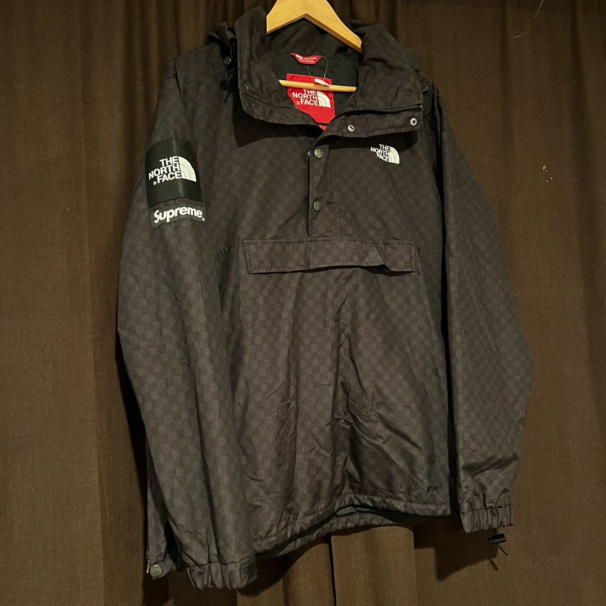 Supreme × The North Face Supreme x The North Face 2011 Checkered Pullover Jacket Size US XL / EU 56 / 4 - 5 Thumbnail