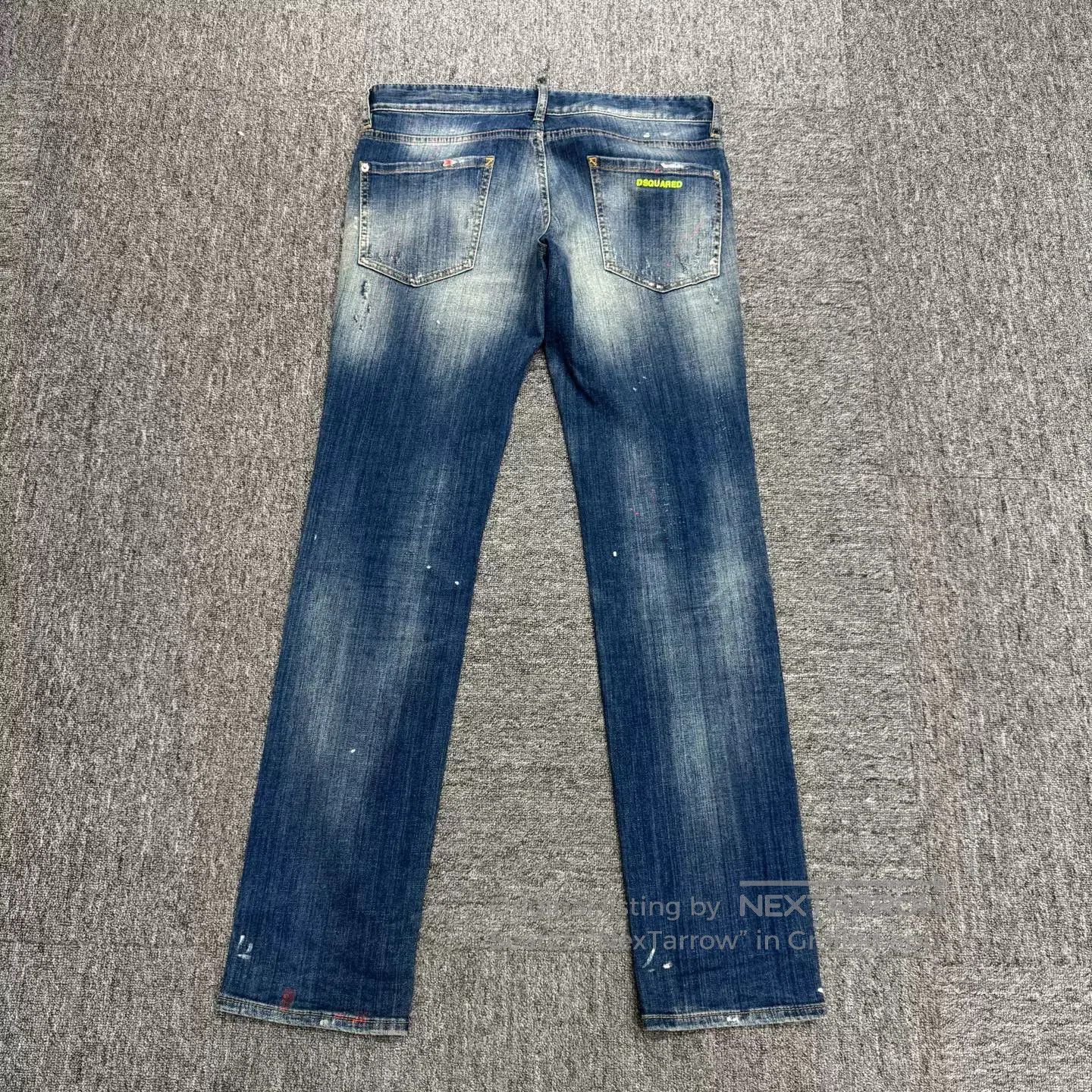 Dsquared2 Dsquared2 Paint Splatter Distressed Jeans. Size US 32 / EU 48 - 5 Thumbnail