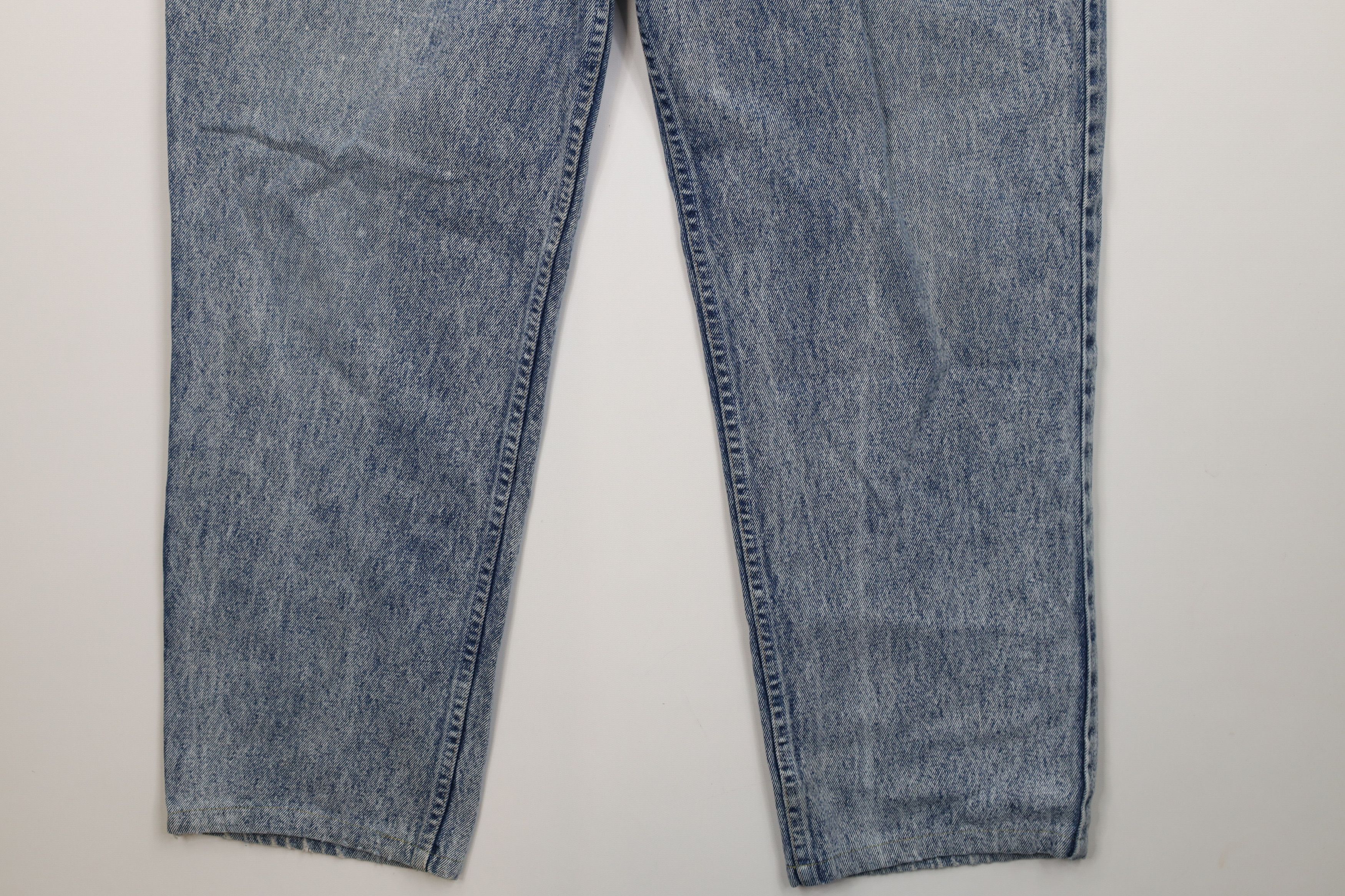 Vintage Vintage 90s Streetwear Relaxed Fit Acid Wash Denim Jeans Size US 38 / EU 54 - 4 Thumbnail
