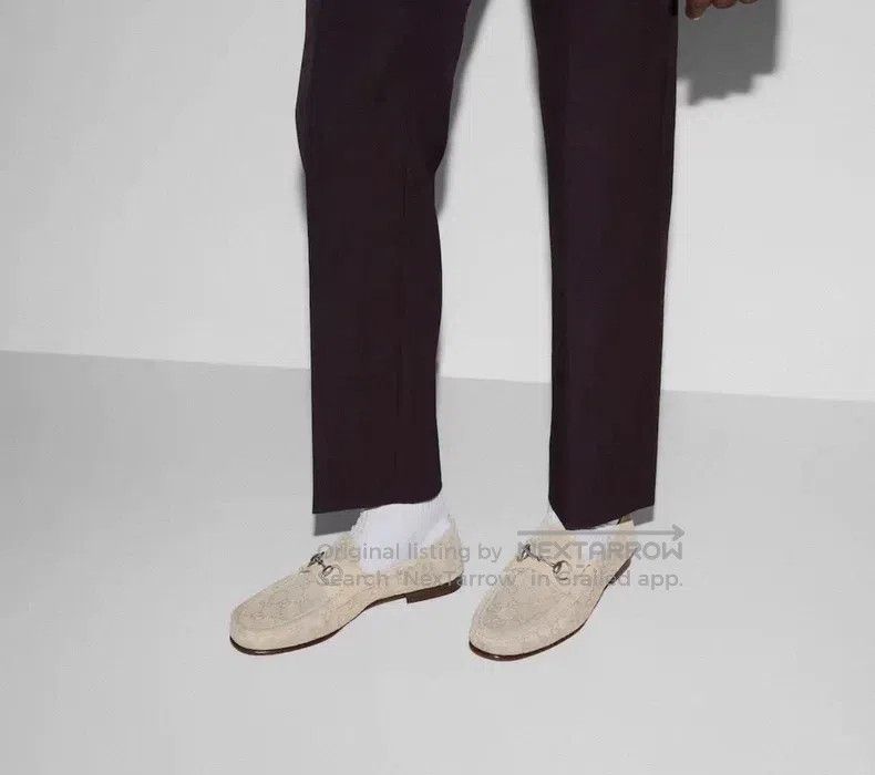 Gucci Guicci Full Print Suede Loafers Size US 6 / EU 39 - 2 Thumbnail