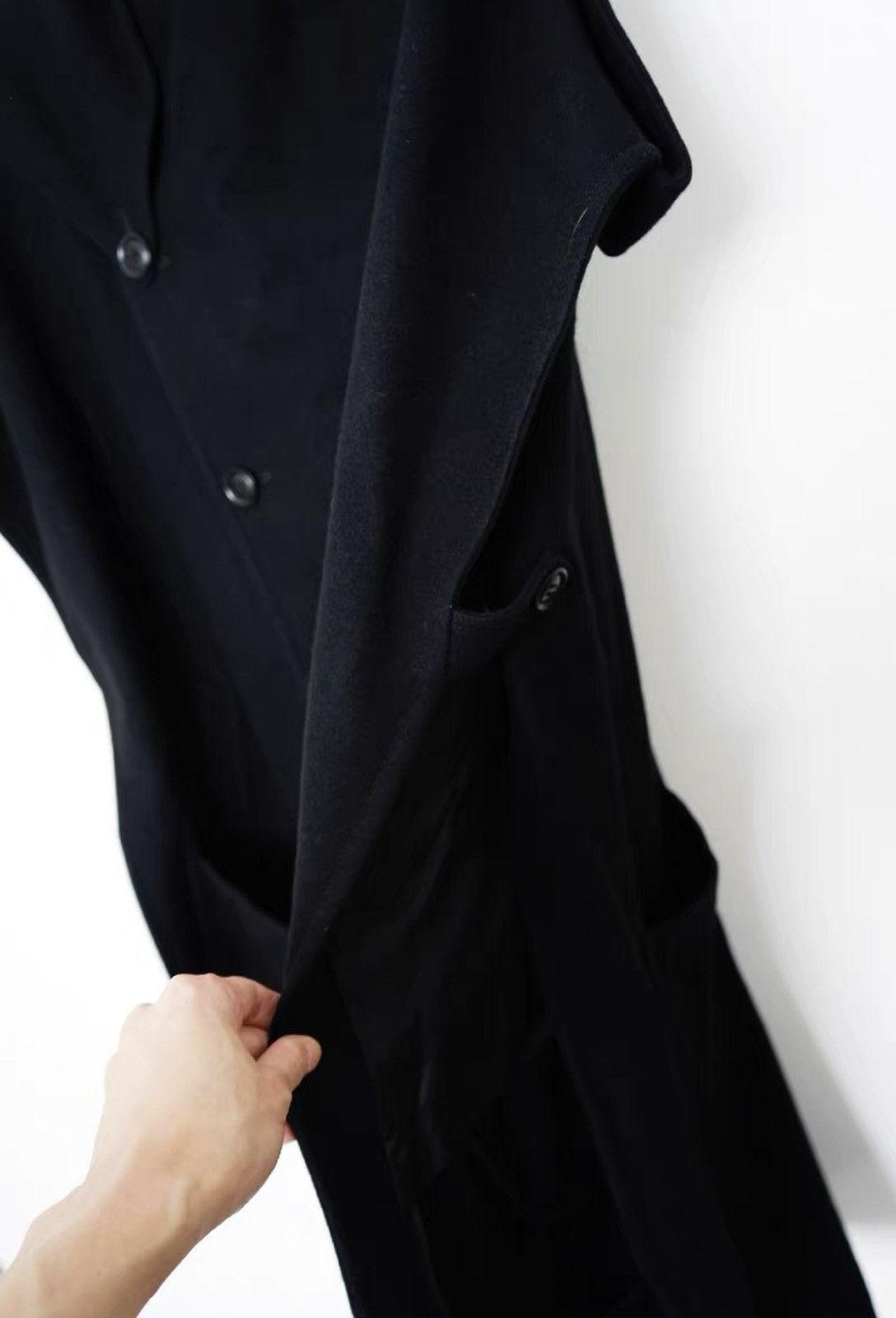 Yohji Yamamoto Yohji Yamamoto Y's Fall/Winter Wool Cape Coat Size US M / EU 48-50 / 2 - 6 Thumbnail