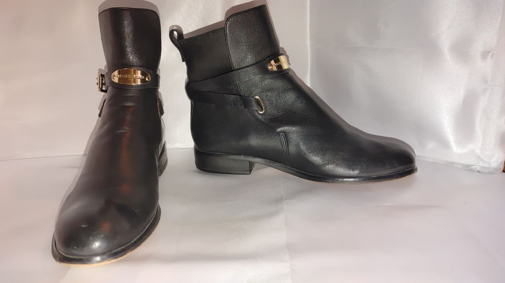 Michael Kors Michael Kors Arley Leather Ankle Boots Size 10M Size US 10 / IT 40 - 7 Thumbnail