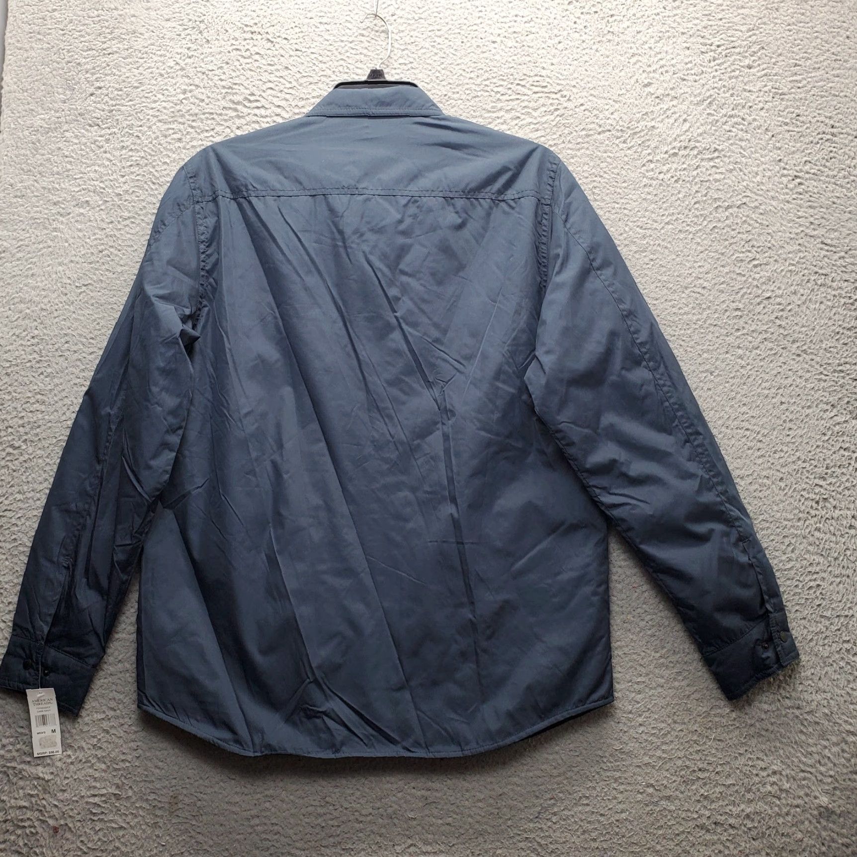 Vintage Nike Shirt Navy Water resistant Full Zip Windbreaker Mens M Size US M / EU 48-50 / 2 - 2 Thumbnail