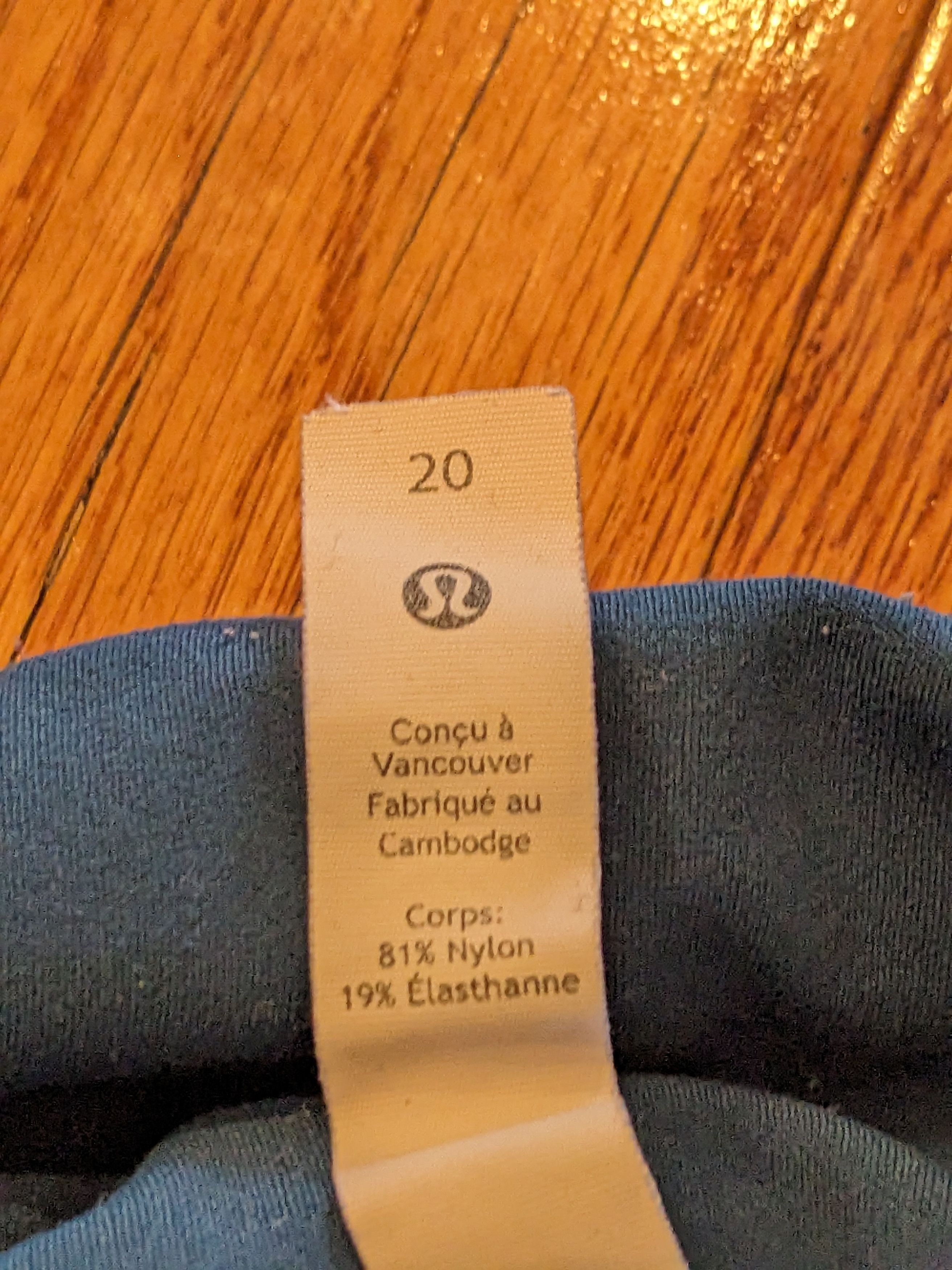 Lululemon Lululemon Size 20 Blue Yoga Pants Size 42" / US 20 - 2 Thumbnail