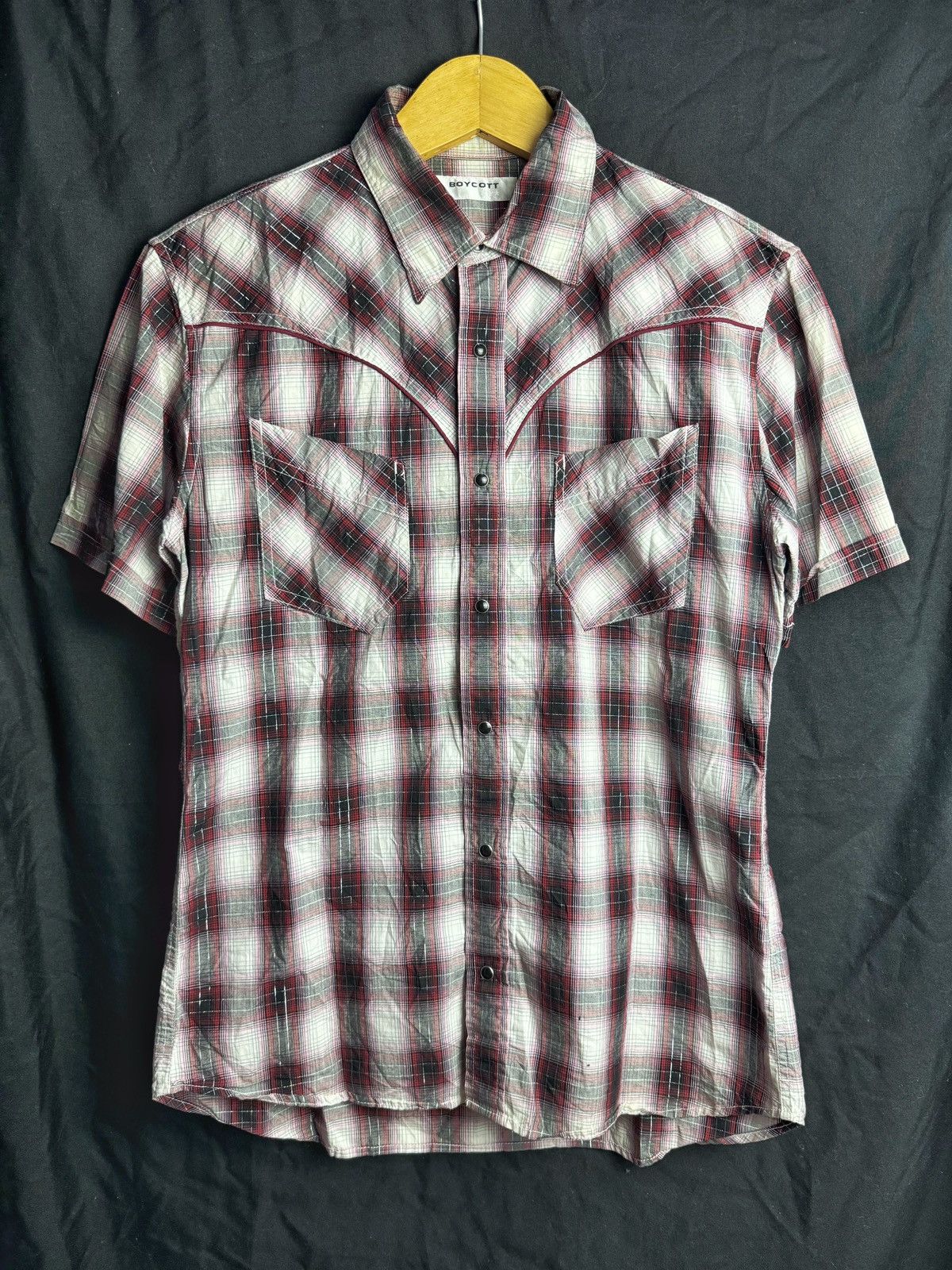 If Six Was Nine × Japanese Brand × Le Grande Bleu (L.G.B.) 2000s Westren Boycott Shirt Semanticdesign Tornado style Size US M / EU 48-50 / 2 - 1 Thumbnail
