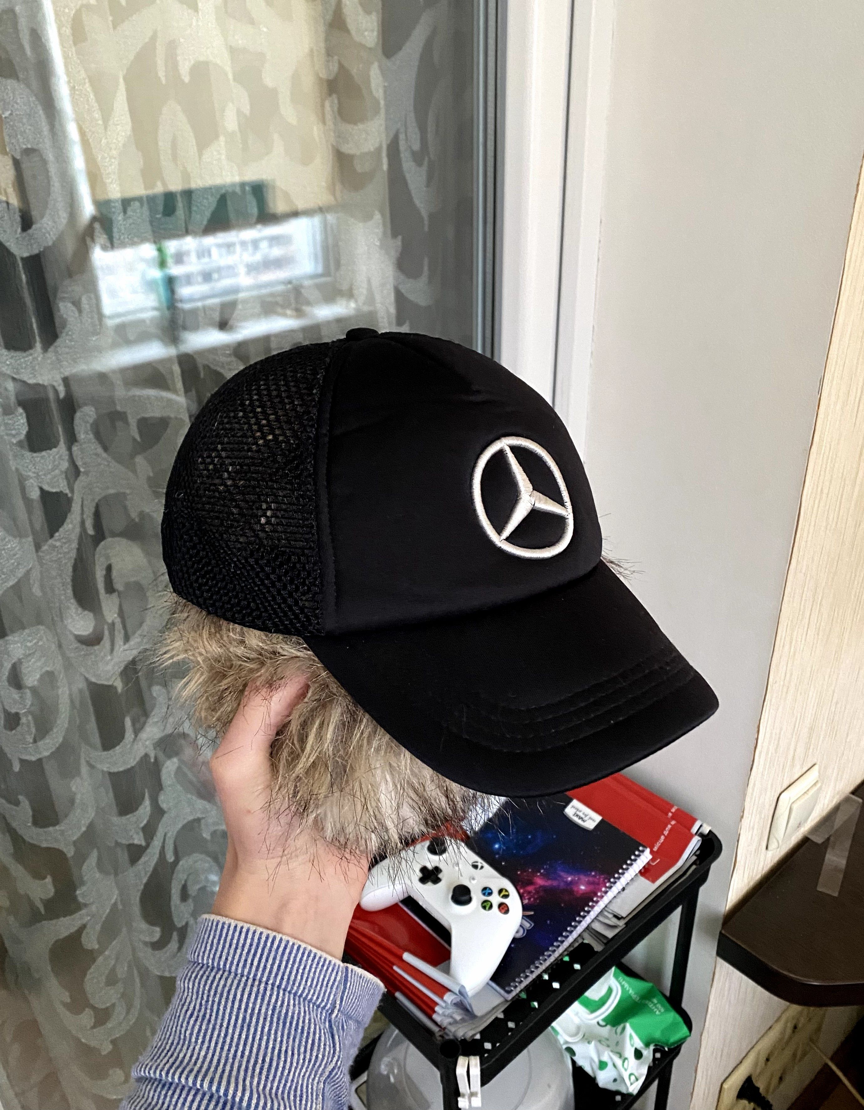 Mercedes-Benz Vintage Mercedes Benz Trucker Cap Racing Y2K Streetwear Size ONE SIZE - 3 Thumbnail