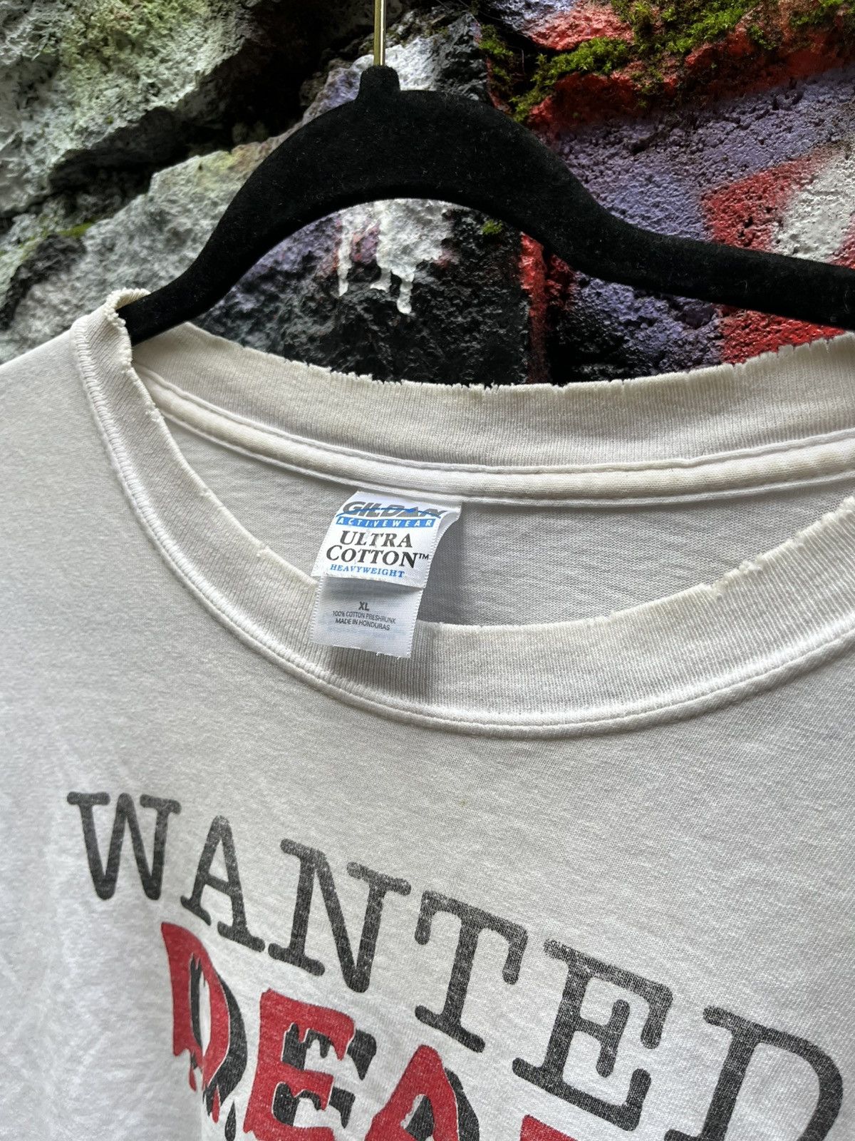 American Apparel × Vintage Vintage Wanted Tee Size US L / EU 52-54 / 3 - 3 Thumbnail