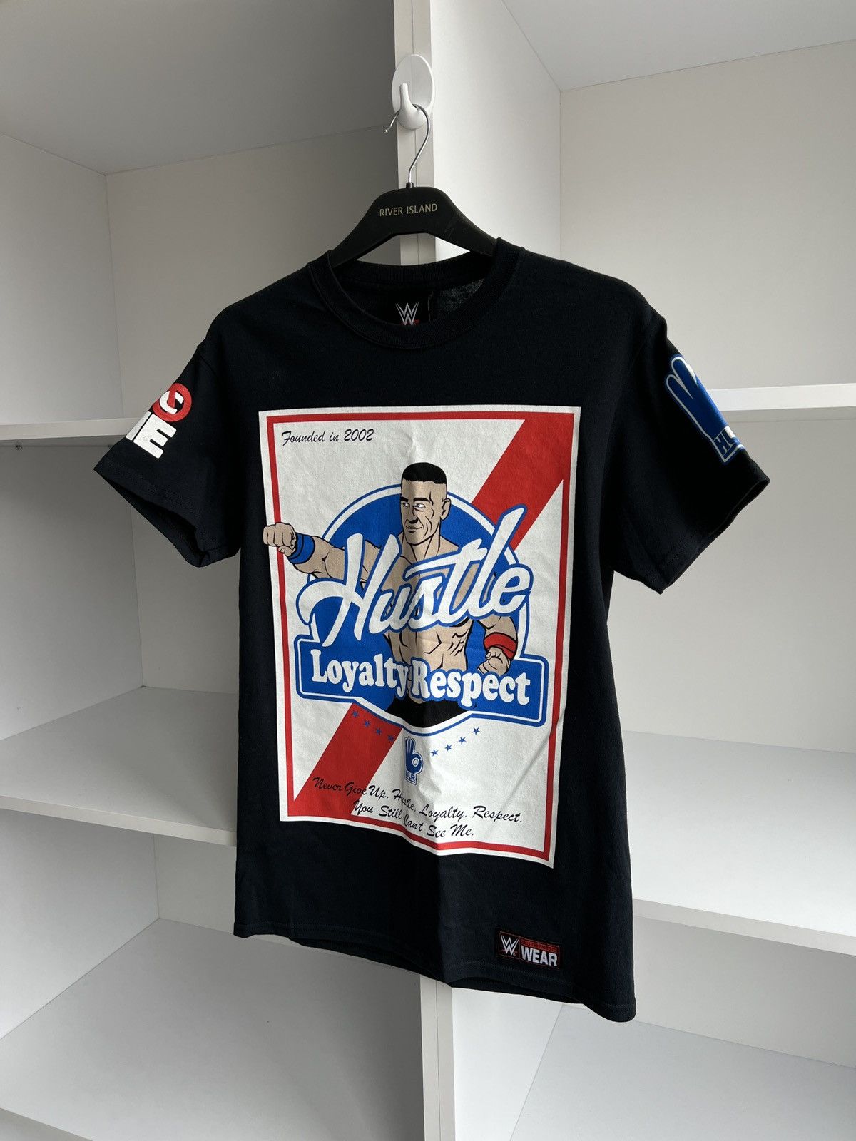 Vintage × WWE John Cena WWE Never Give Up Tee Size US S / EU 44-46 / 1 - 4 Thumbnail