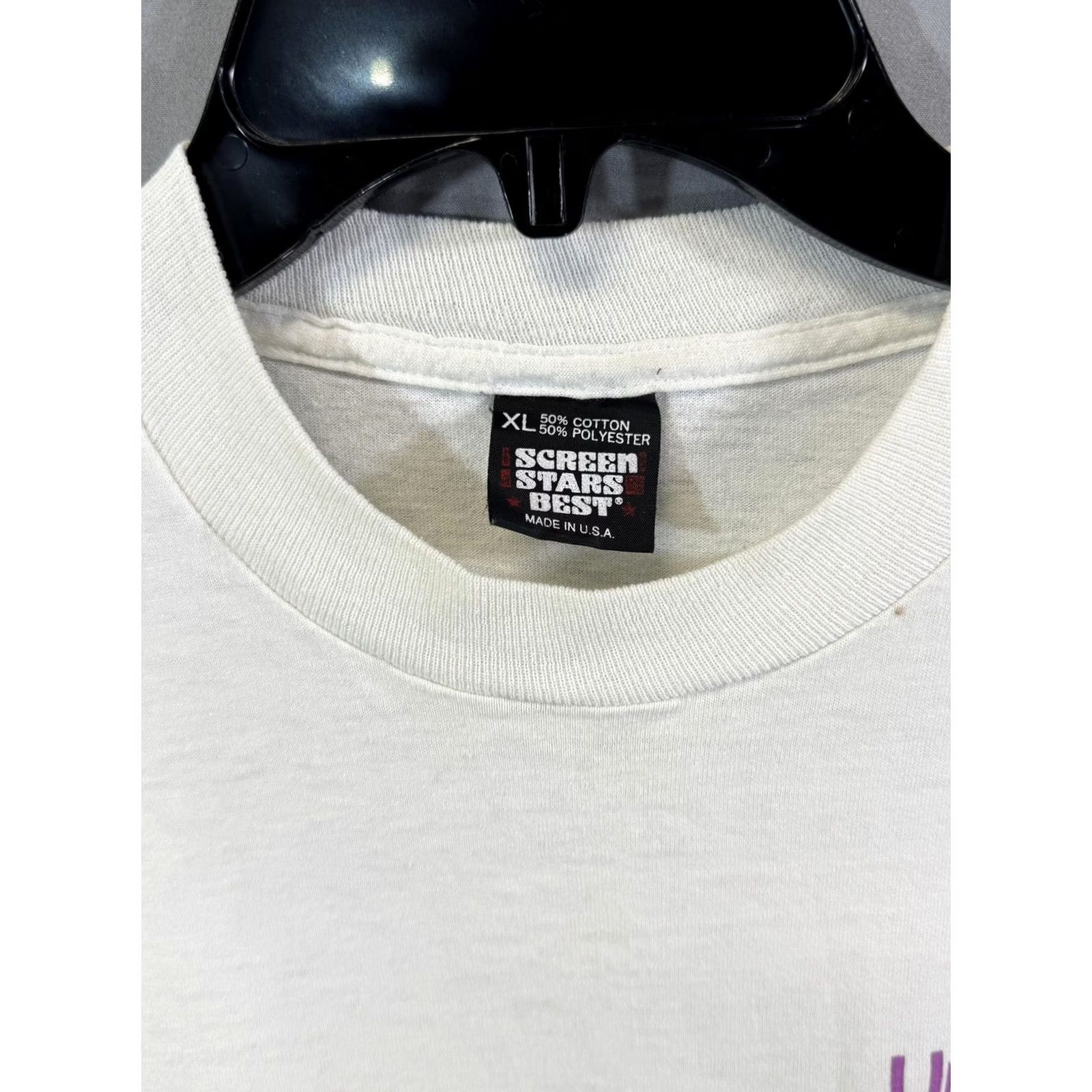 Vintage VINTAGE Union-Trib 10 Shirt Mens XL White San Diego Run Walk Literacy Graphic 90s Size US XL / EU 56 / 4 - 4 Thumbnail