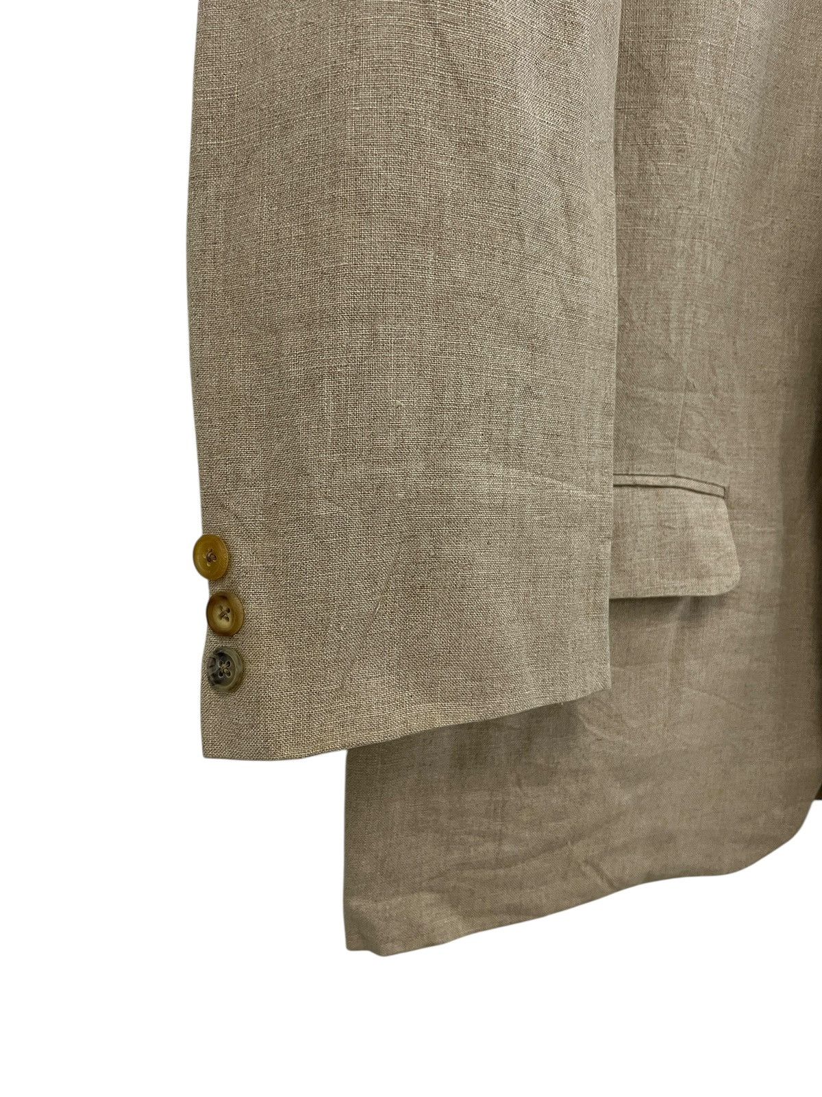 Y's for Men 1980s Y’s For Men Hemp Blazer Jacket Size US L / EU 52-54 / 3 - 5 Thumbnail