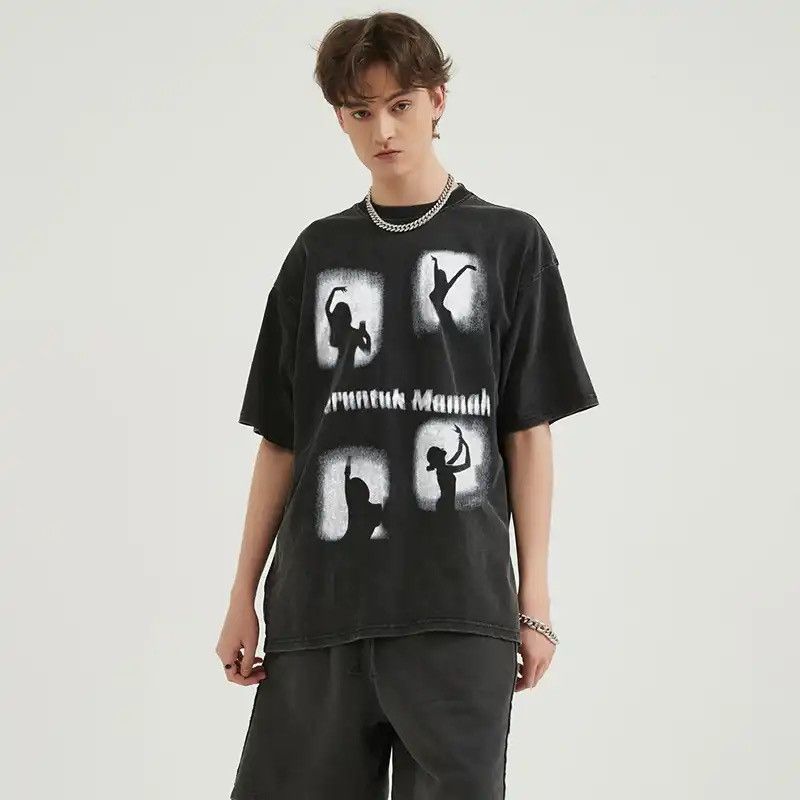 Japanese Brand Dancing Graphic T Shirt Size US M / EU 48-50 / 2 - 3 Thumbnail