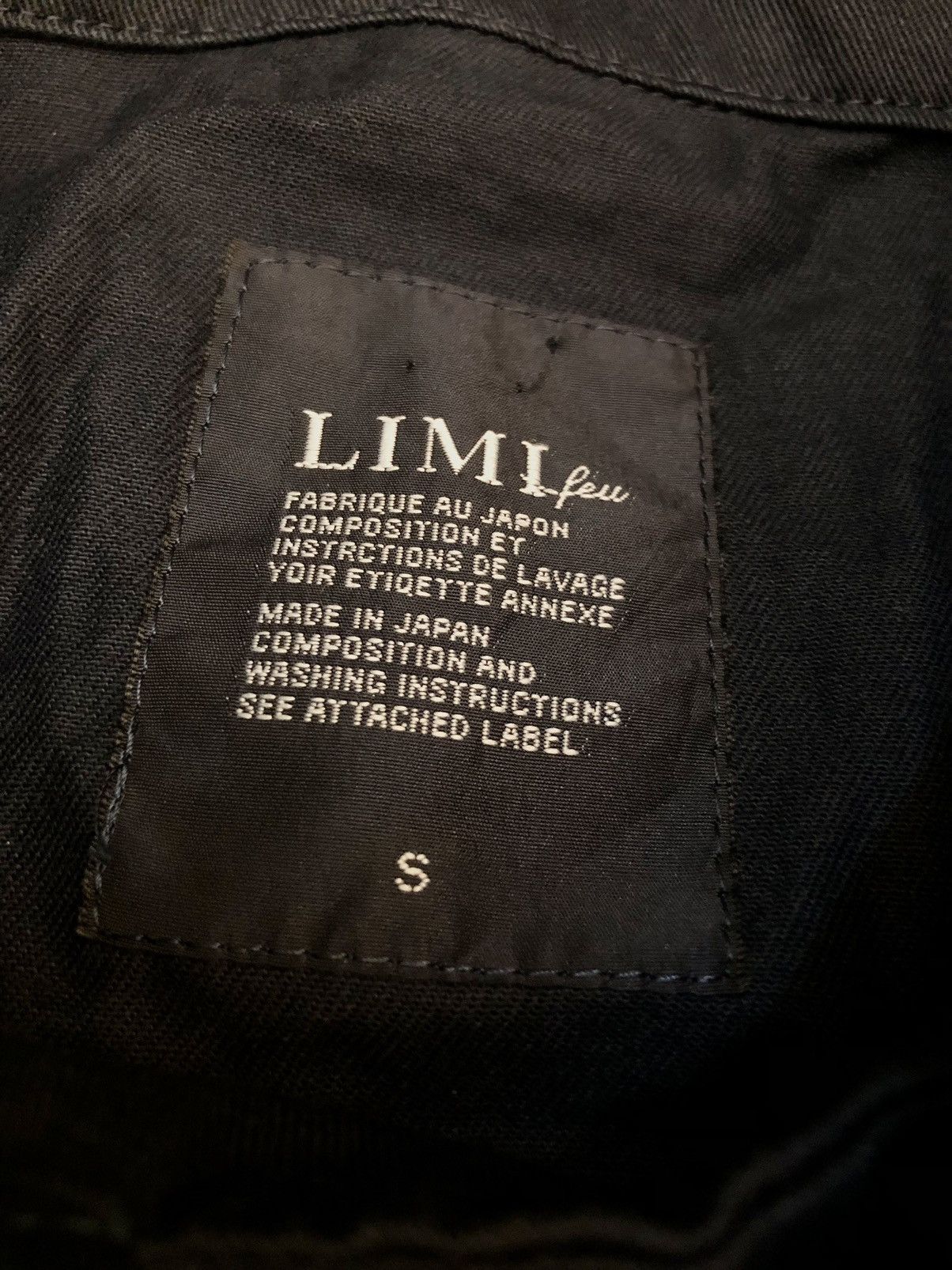 Limi Feu × Yohji Yamamoto VINTAGE LIMI FEU BLAZER JACKET YOHJI YAMAMOTO Size S / US 4 / IT 40 - 11 Thumbnail