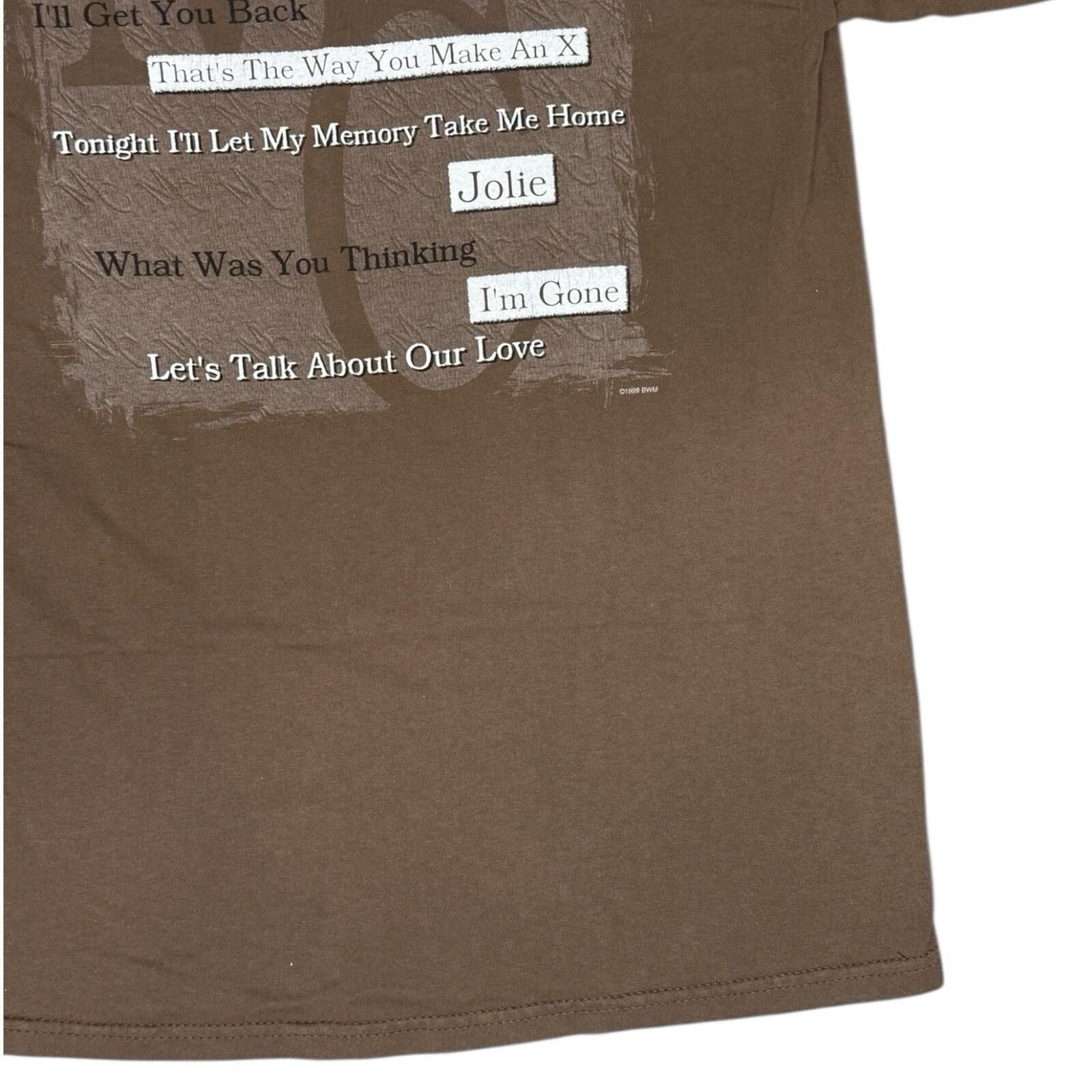 Gildan 90s Country Singer Mark Chesnutt 1999 Tour Concert Shirt L Size US L / EU 52-54 / 3 - 9 Thumbnail