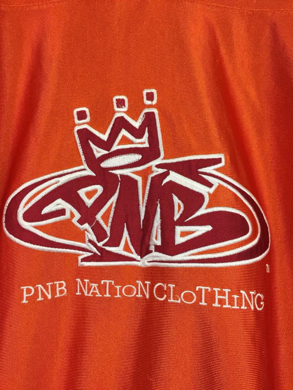 Rap Tees Vtg PNB Nation Embroidered Graffiti Art Logo Hip Hop Tee Size US L / EU 52-54 / 3 - 5 Thumbnail