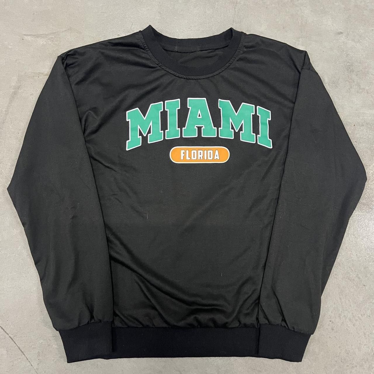 Vintage Crazy Vintage Y2K University of Miami Hurricanes long sleeve Size US M / EU 48-50 / 2 - 1 Thumbnail