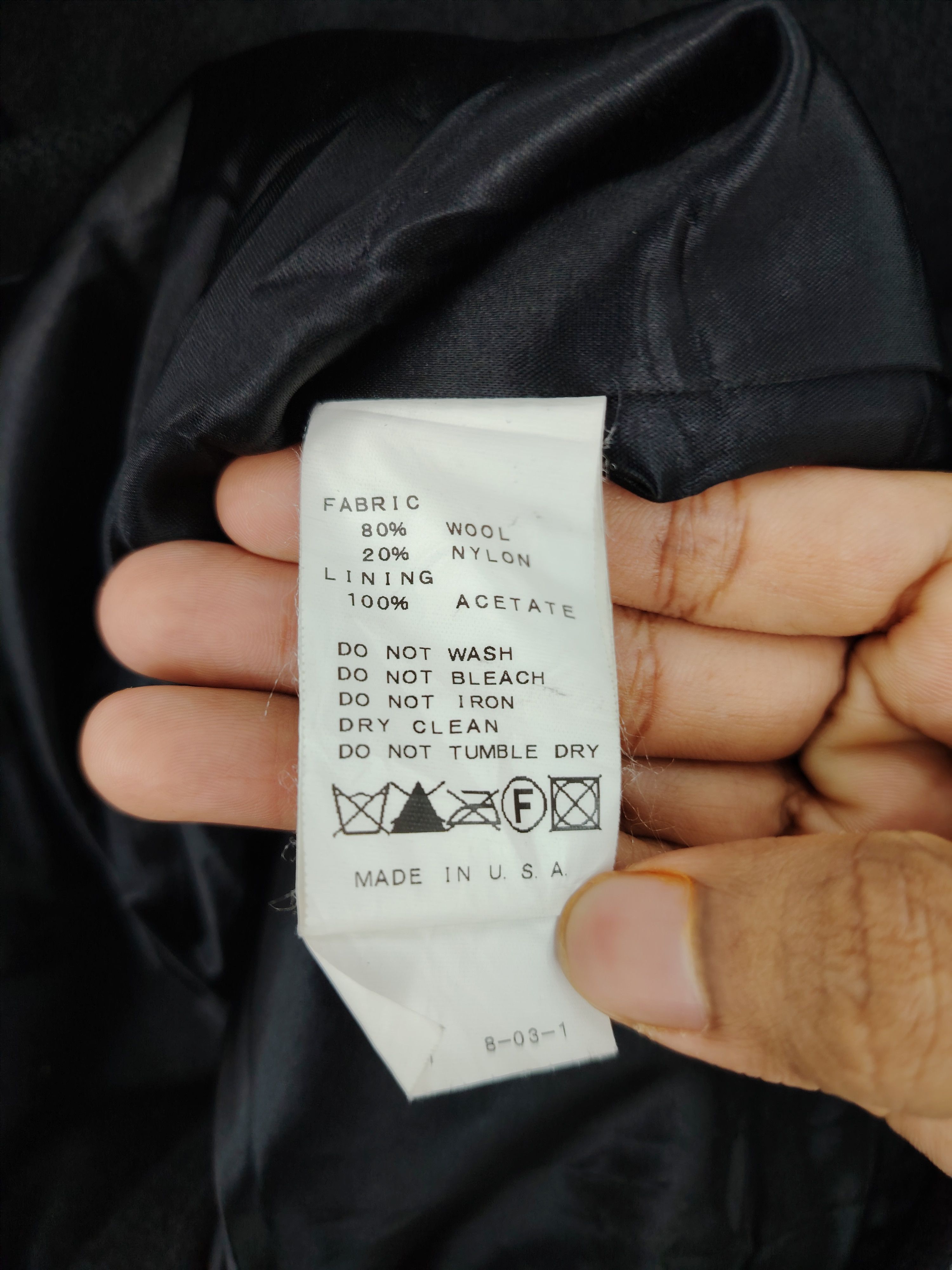 Fidelity × Vintage Vintage Fidelity Peacoat Double Breasted Wool Jacket Size US S / EU 44-46 / 1 - 6 Thumbnail