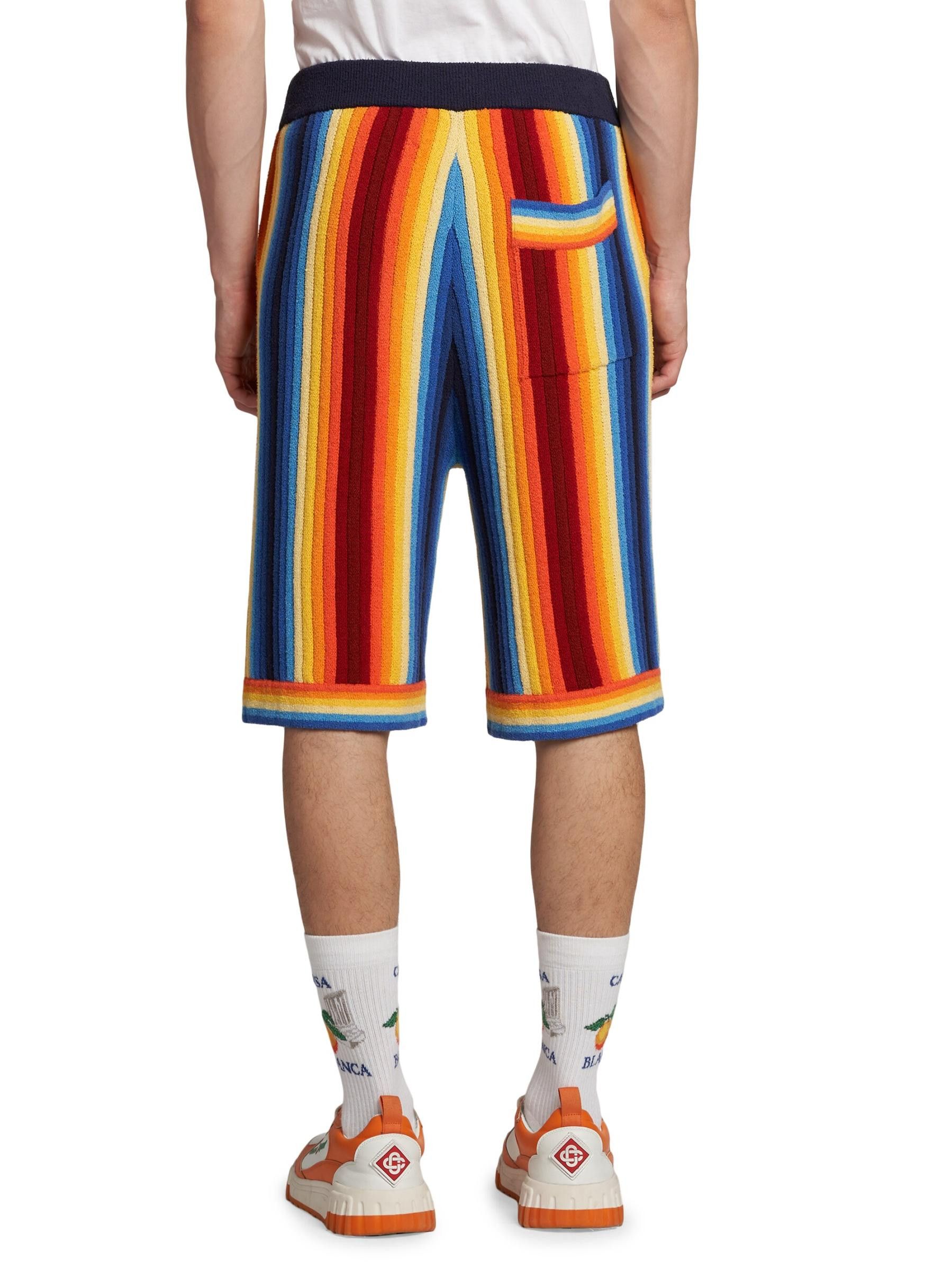 Casablanca os11x0725 Gradient Towelling Effect Shorts in Multicolor Size US 34 / EU 50 - 4 Thumbnail