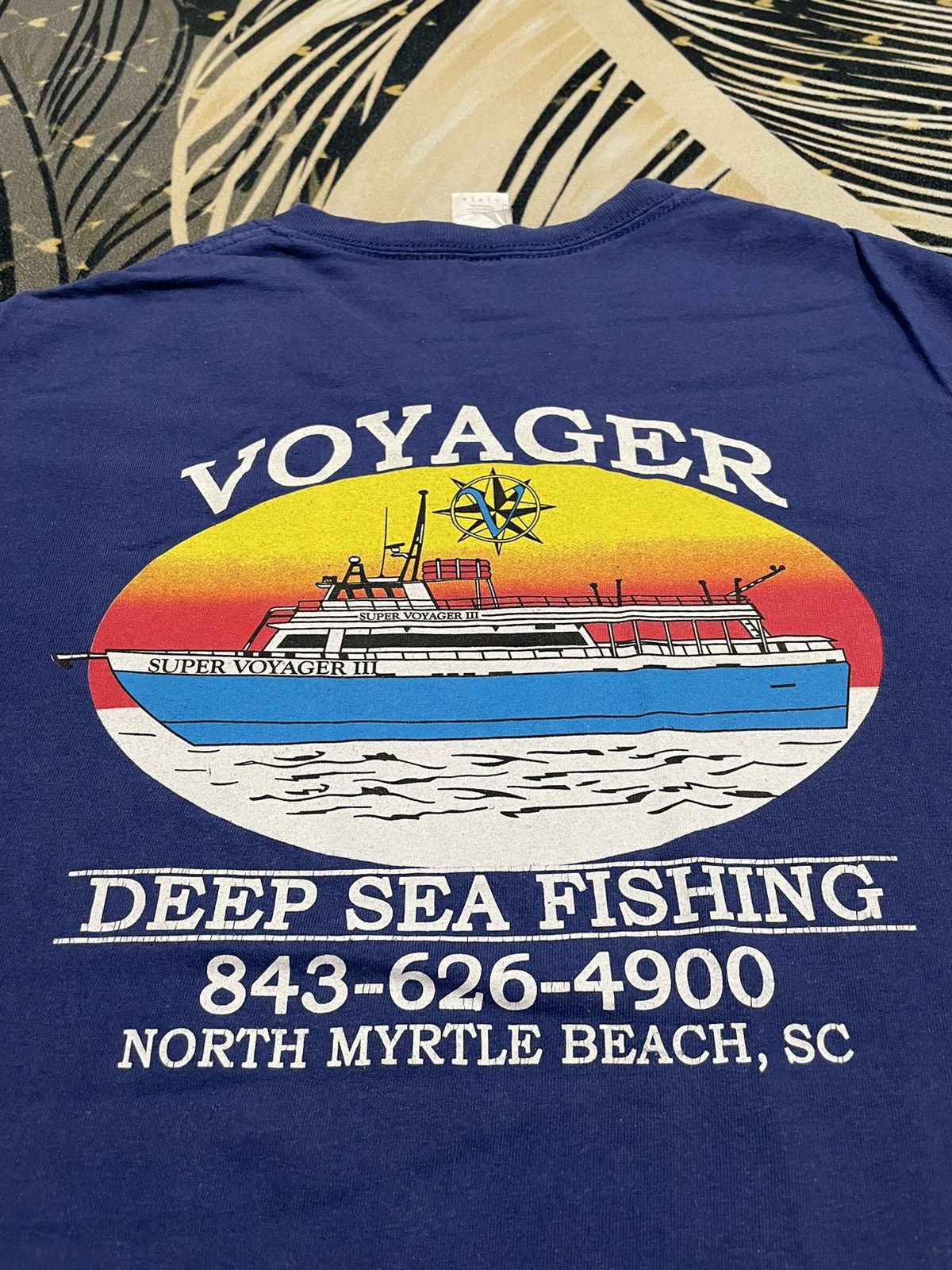 Gildan Vintage Voyager Deep Sea Fishing Size US L / EU 52-54 / 3 - 7 Thumbnail