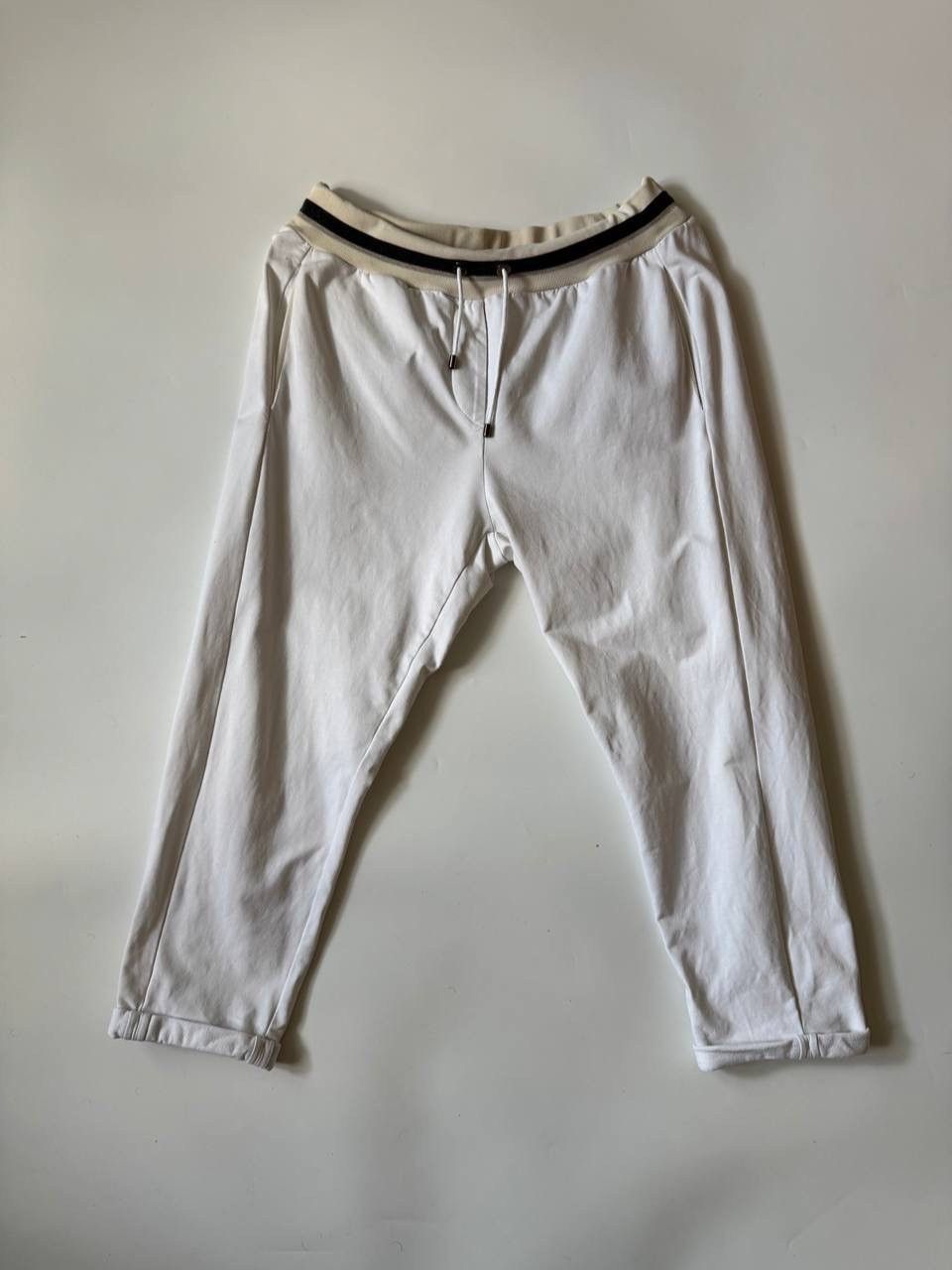 Brunello Cucinelli Vintage Brunello Cucinelli Womans pants joggers size M Size 28" / US 6 / IT 42 - 2 Thumbnail