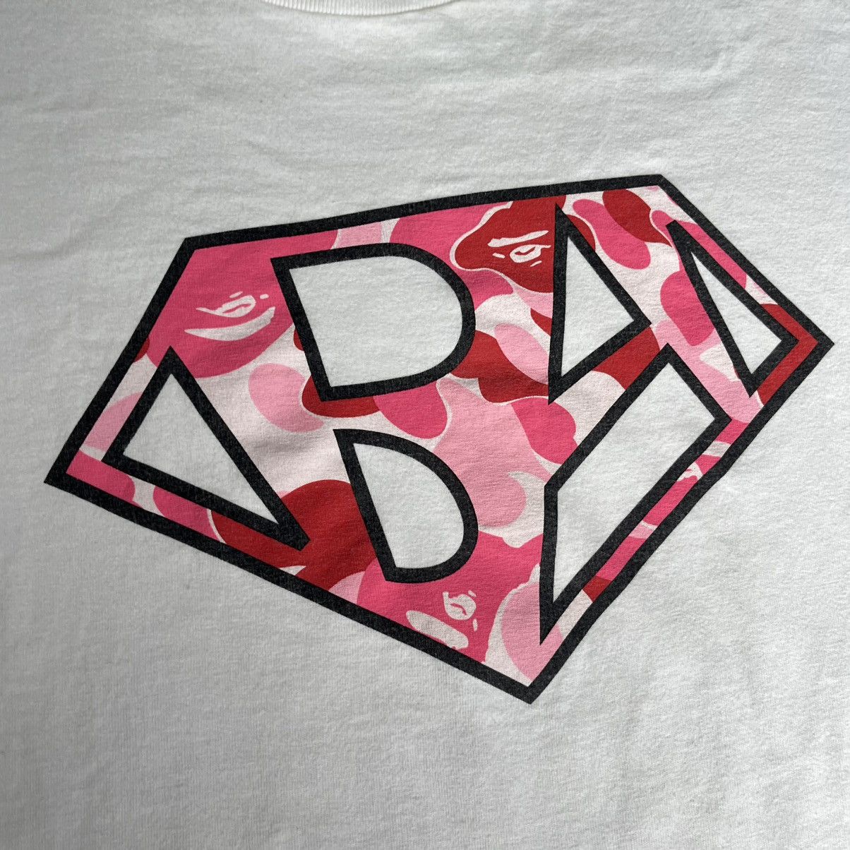 Bape × DC Comics A Bathing Ape Bape Superman Bapeman Pink Camo Longsleeve Tee Size US XL / EU 56 / 4 - 3 Thumbnail