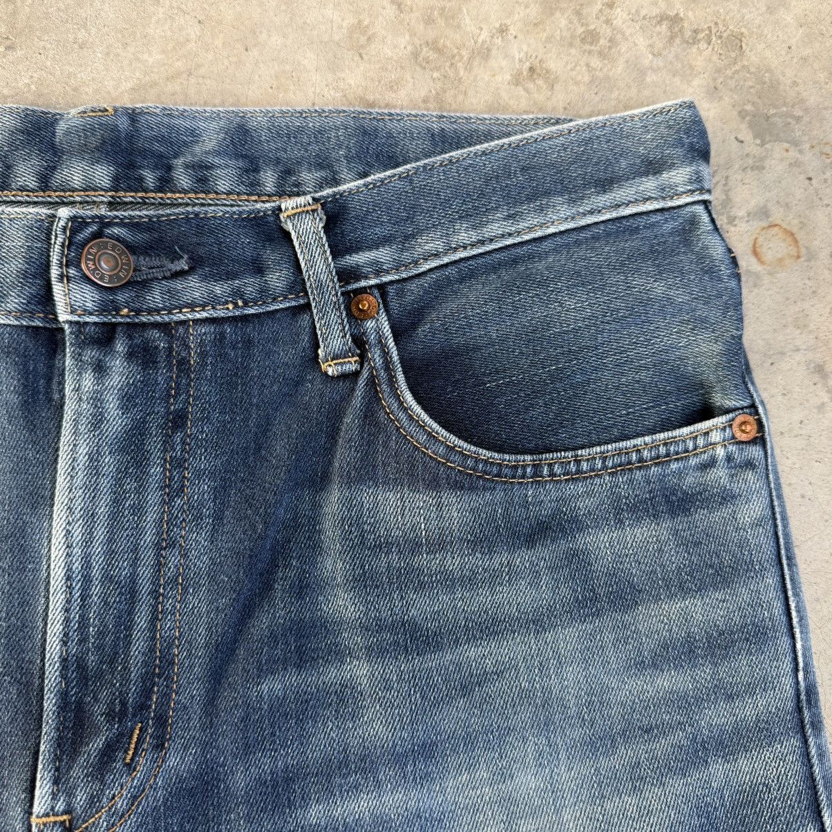 Edwin Vintage Edwin Mud Washer Faded Denim Jean Pants W35 Size US 35 - 5 Thumbnail