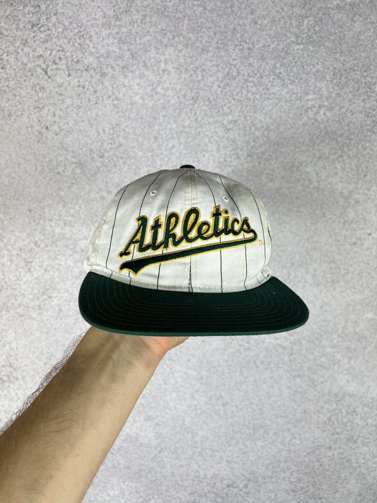 Vintage Oakland Athletics As Script Snapback Hat Cap MLB Rare | | Buy and Sell on