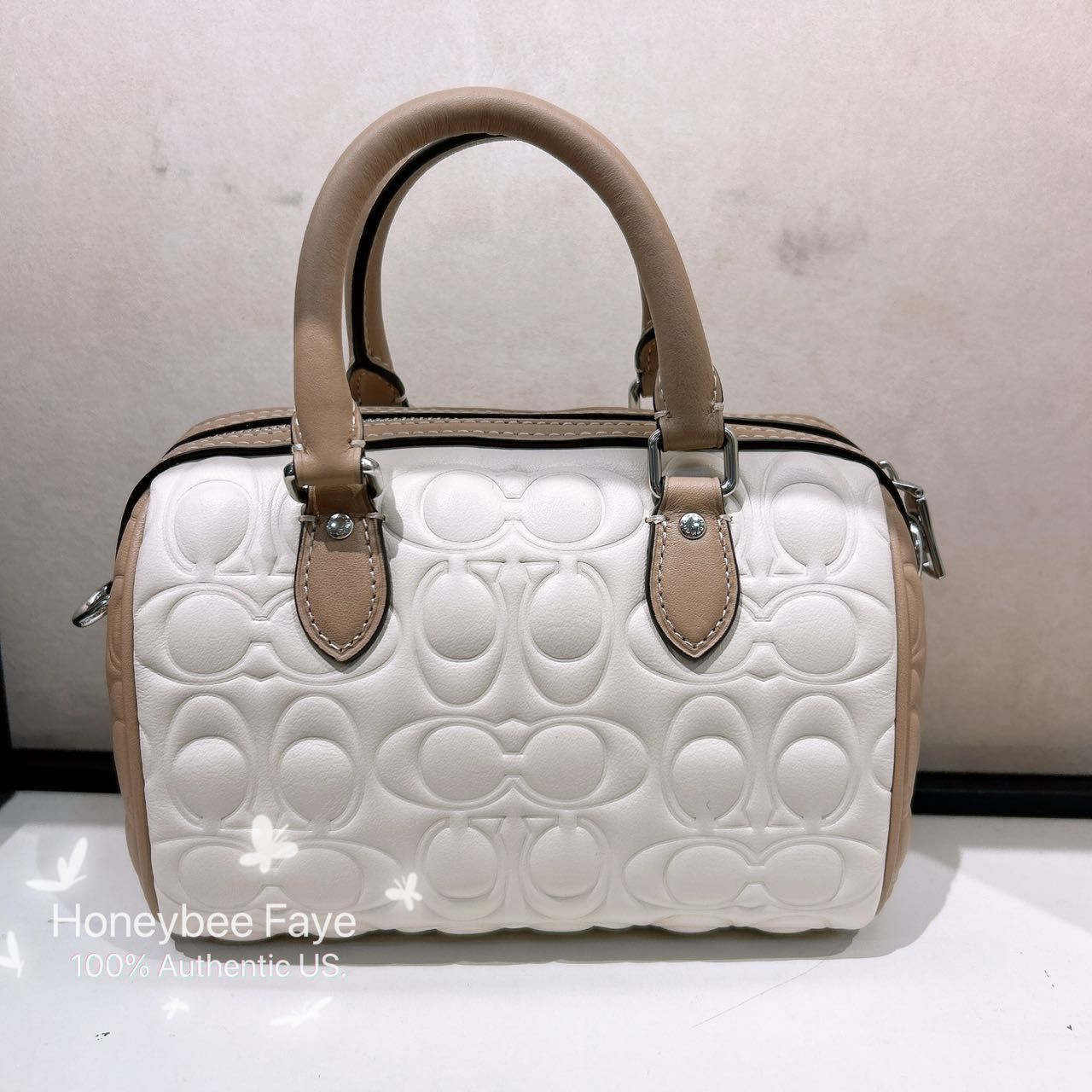 Coach Mini Rowan Crossbody Bag In Blocked Signature Leather CY744 Size ONE SIZE - 3 Thumbnail