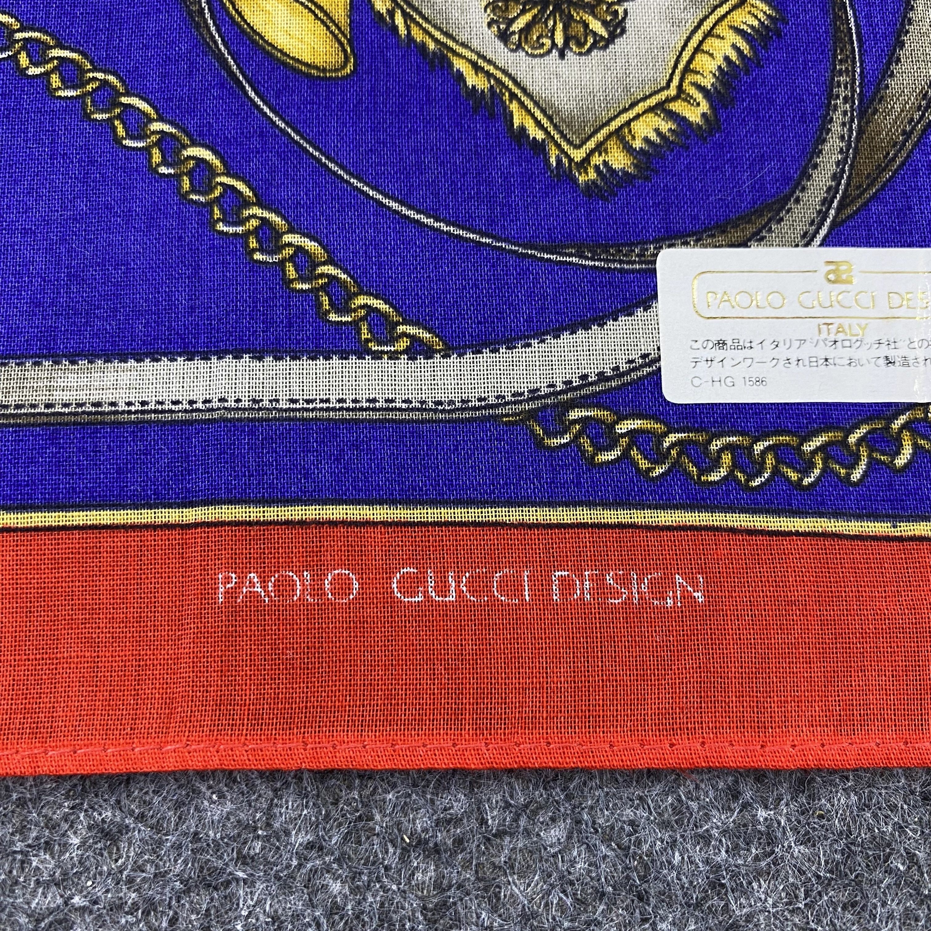Paolo Gucci Paolo Gucci Handkerchief / Bandana / Neckerchief-B1210 Size ONE SIZE - 5 Thumbnail