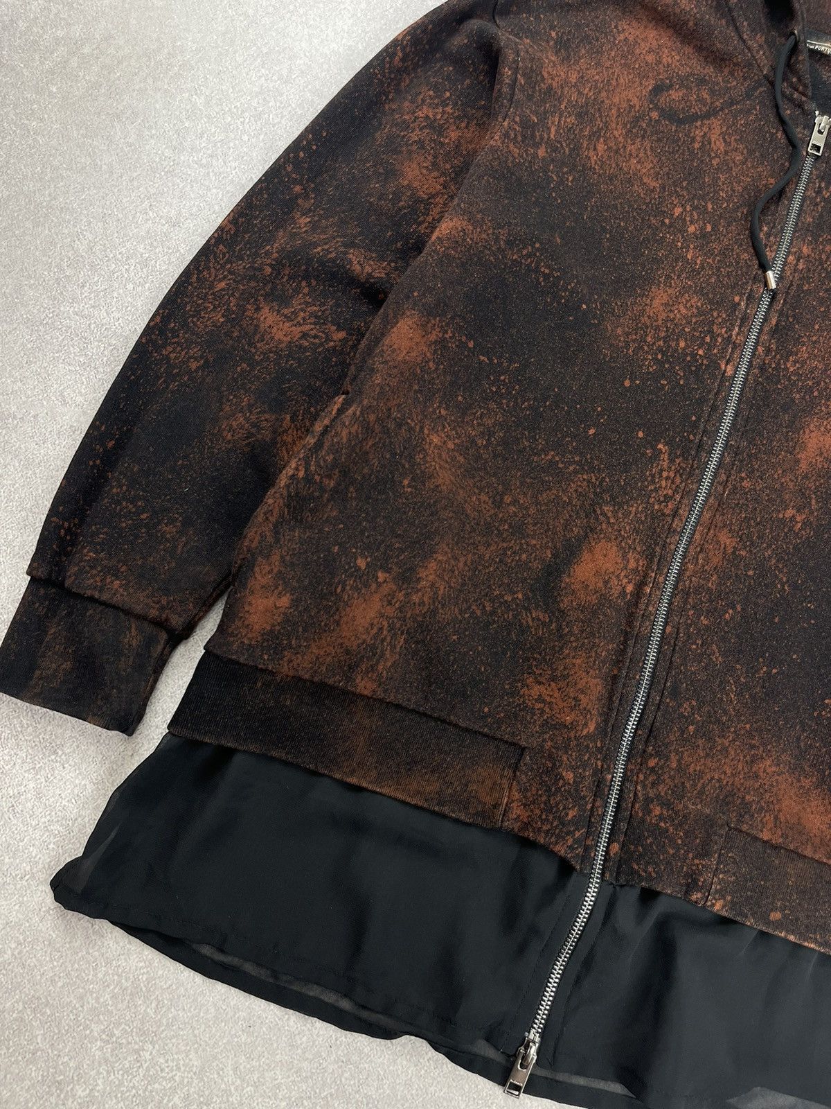 Allsaints Allsaints Custom Tie Dye Cotton Hoody Sweat Size L Size L / US 10 / IT 46 - 3 Thumbnail