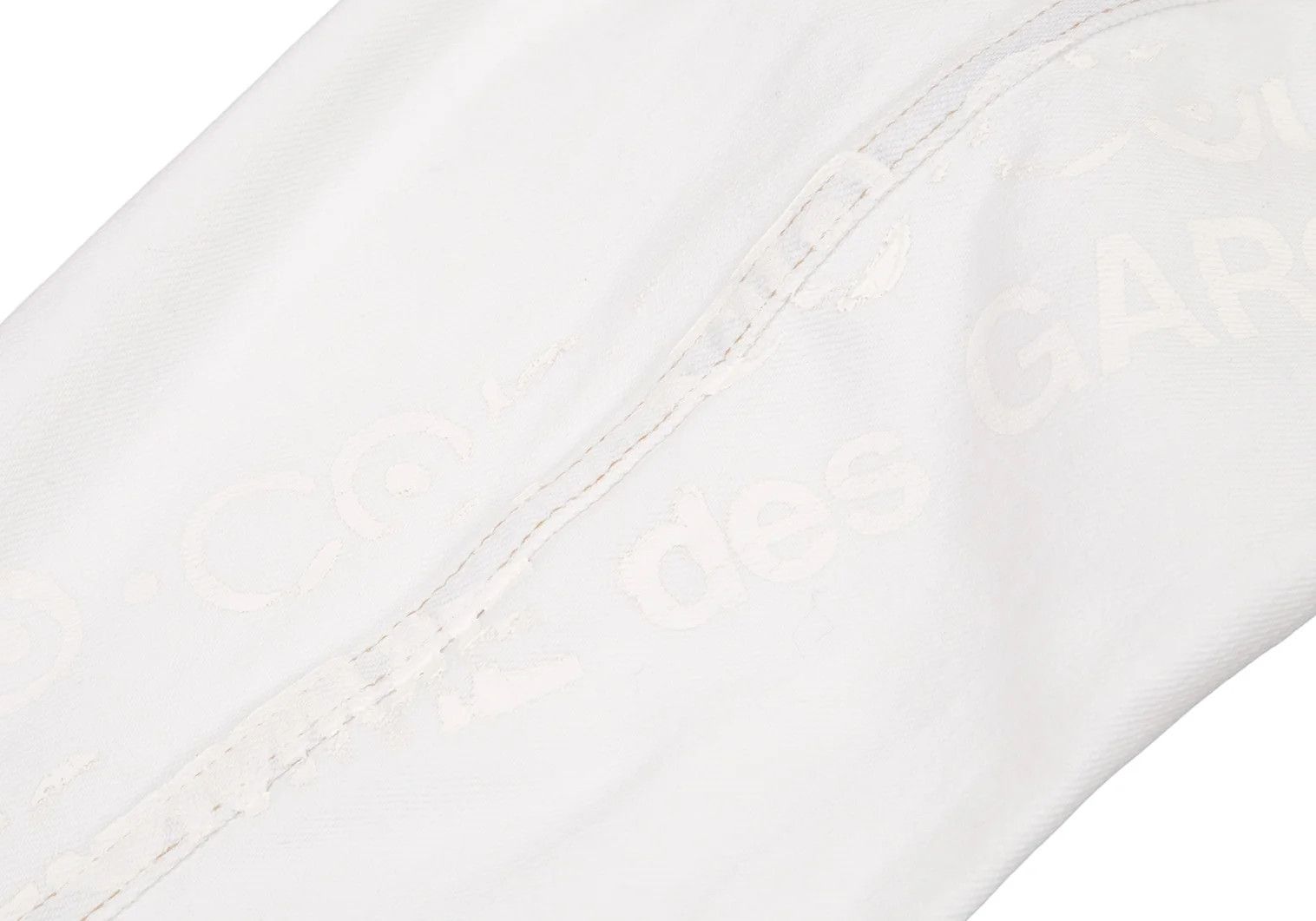 Junya Watanabe White 3rd Dyed Corsocomo Print Denim Jacket L Size US L / EU 52-54 / 3 - 6 Thumbnail