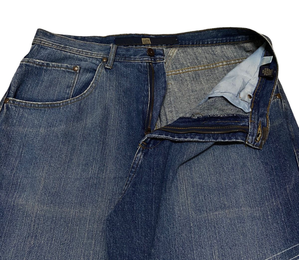 Marithe + Francois Girbaud Very Rare Vintage Marithe Francois Girbaud Baggy Jeans 1990s Size US 36 / EU 52 - 6 Thumbnail
