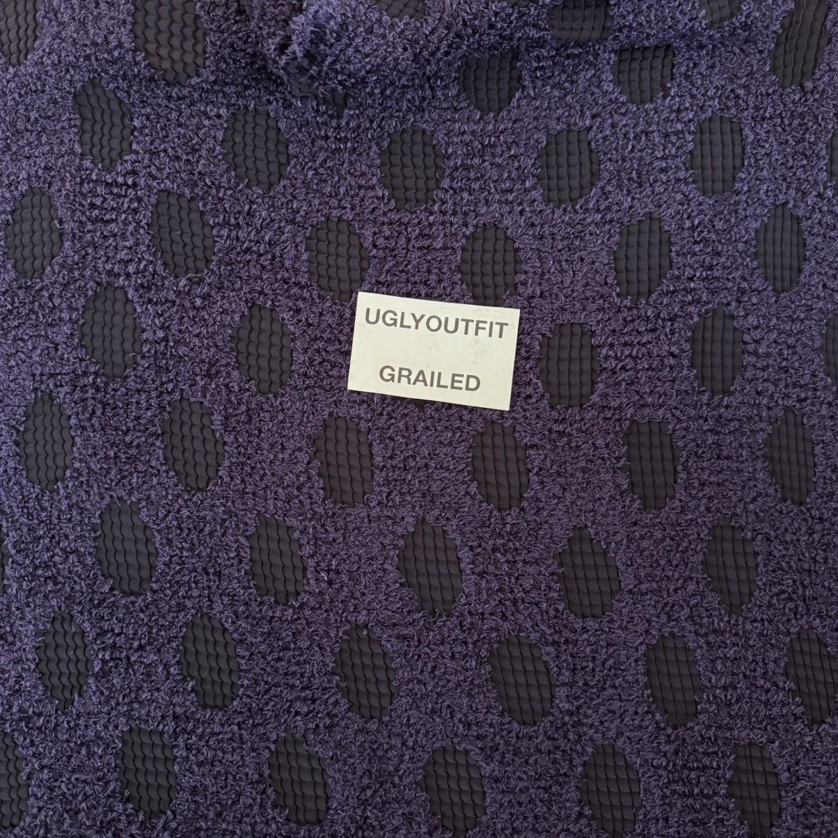 Issey Miyake 80’s SAMPLE IsseyMiyake Pleated Mesh Mini Dress Size ONE SIZE - 18 Thumbnail