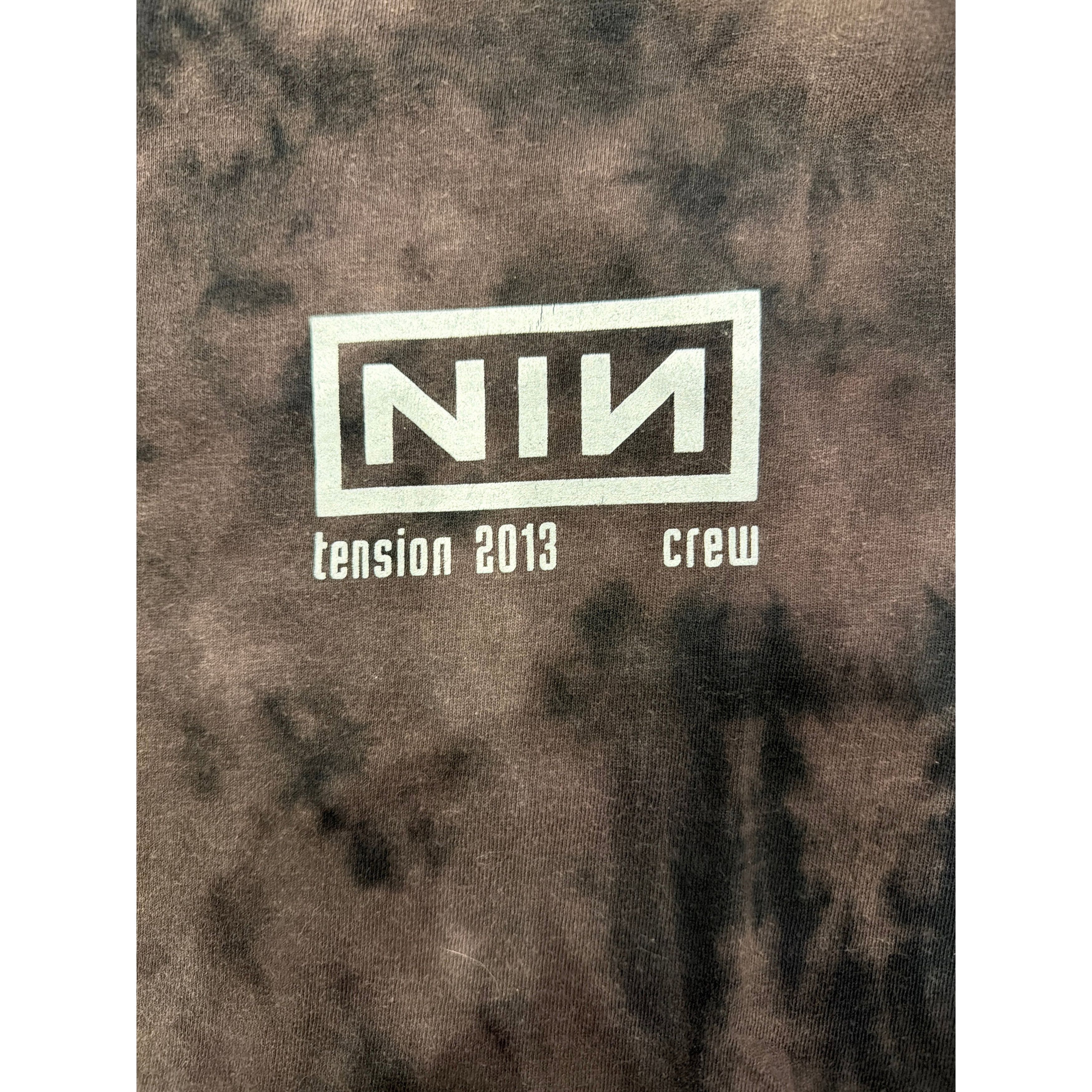Other 2013 Nine Inch Nails NIN Tension crew Tour Bleach Tie Dye Re Size US XL / EU 56 / 4 - 4 Thumbnail