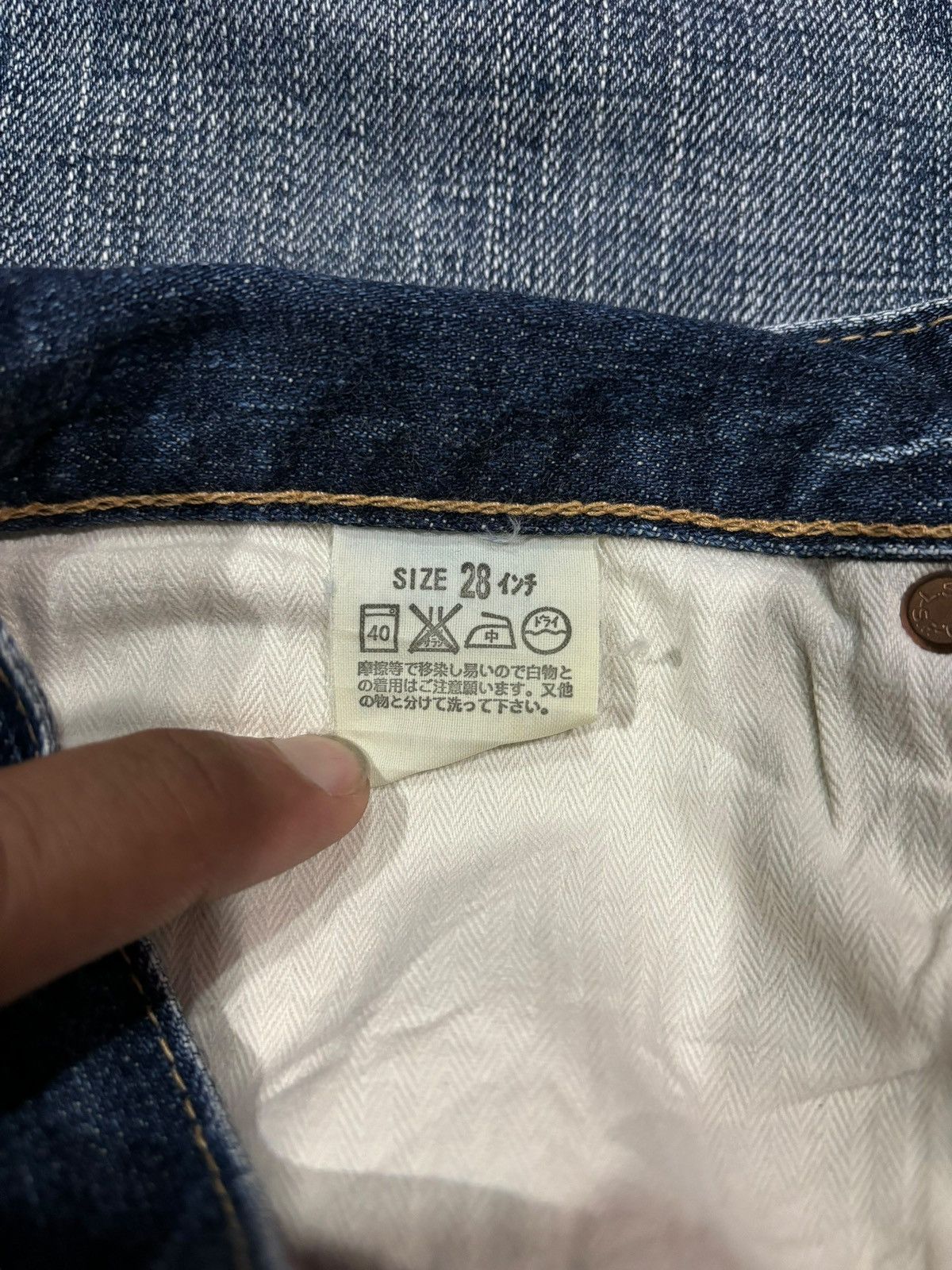 Levi's × Vintage Y2k Vintage Levi’s Lot 510 Japan Faded Straight Cut Jeans Size US 28 / EU 44 - 5 Thumbnail