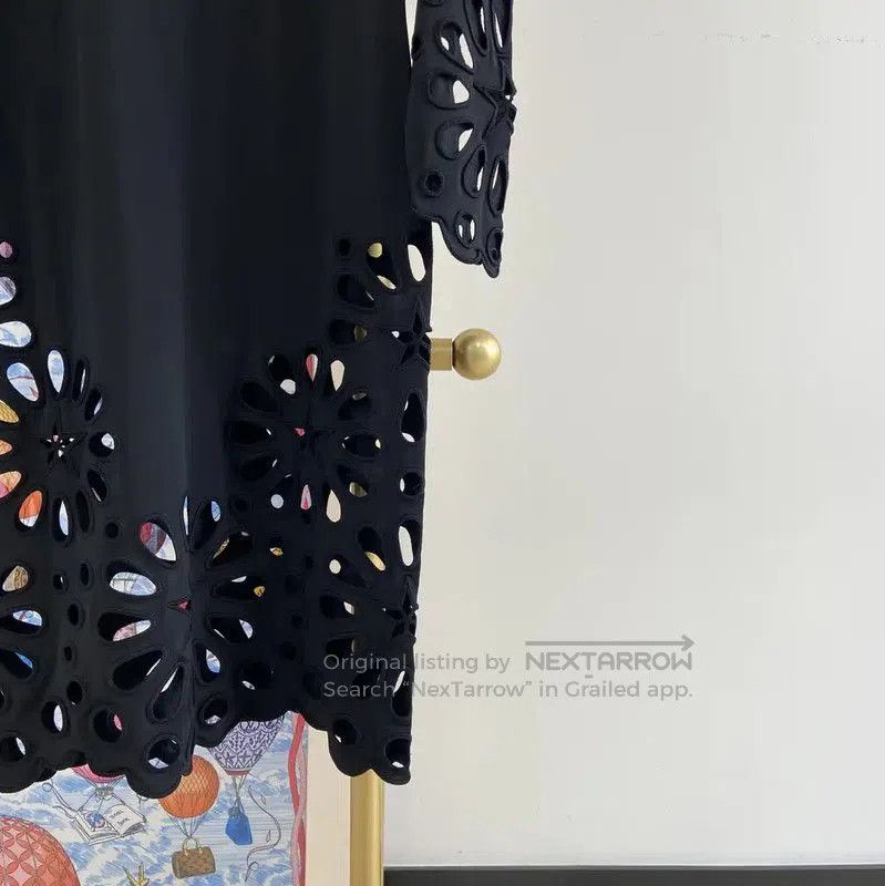 Burberry Burberry Black Long Sleeve Dress for Women. Size S / US 4 / IT 40 - 4 Thumbnail