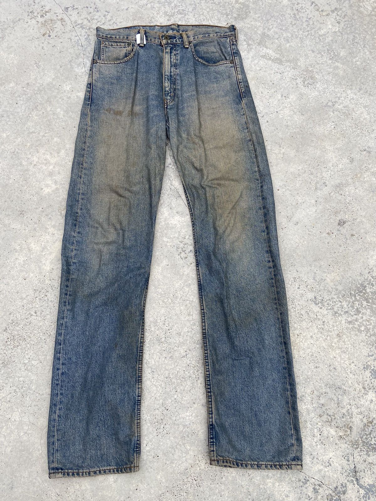 If Six Was Nine Vintage Levis 503 jeans red inside clothing flare Size US 32 / EU 48 - 3 Thumbnail