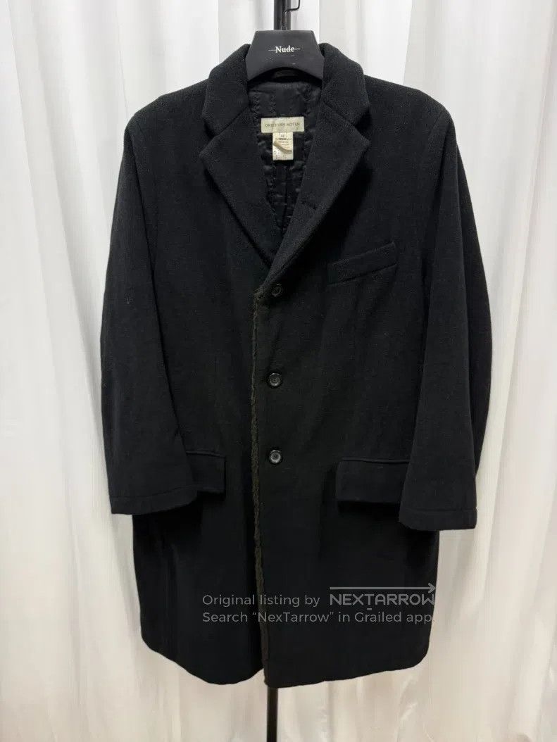 Dries Van Noten Dries Van Noten Size 46 Leather trim stand collar relaxed c Size US S / EU 44-46 / 1 - 1 Thumbnail