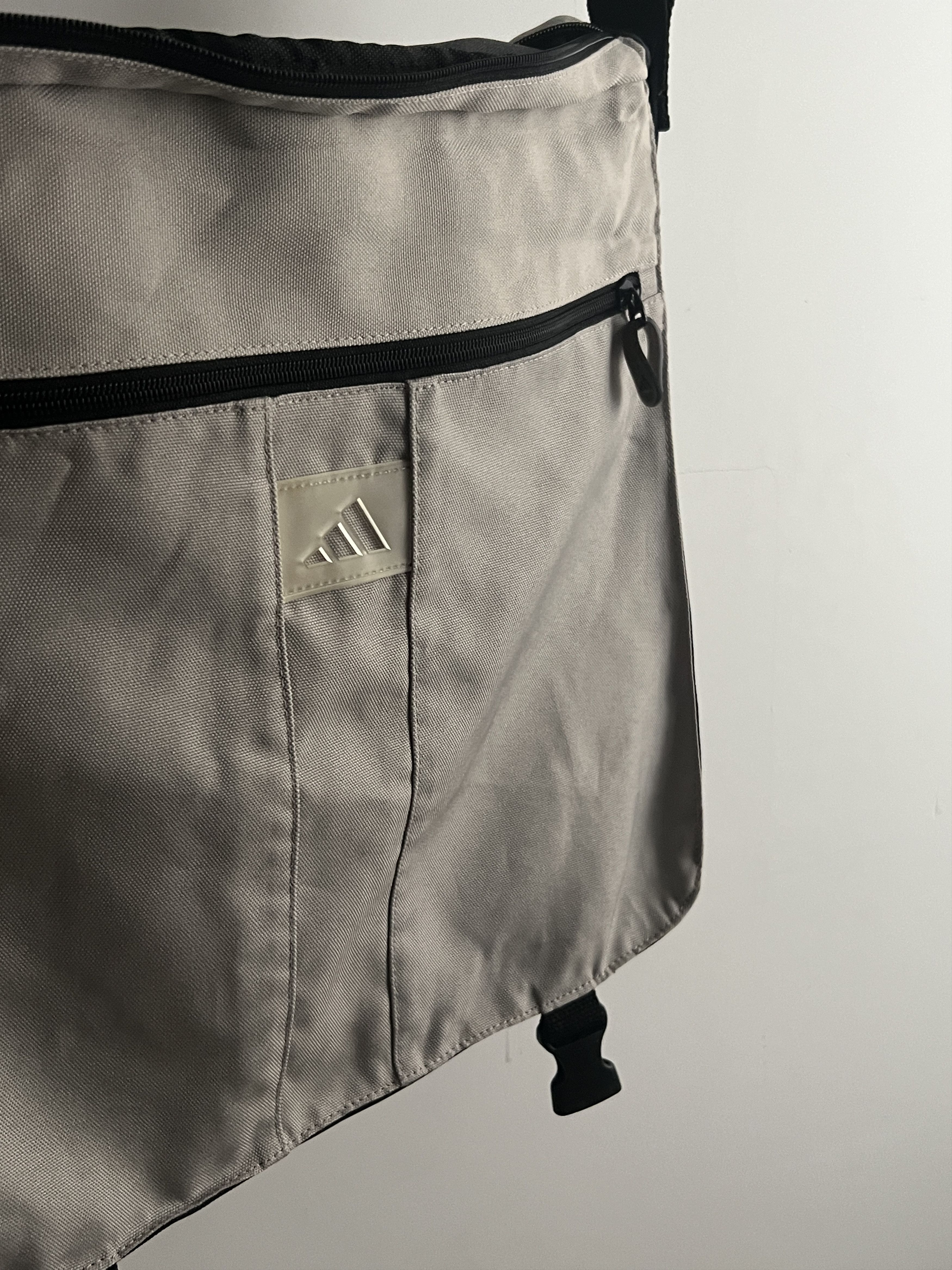 Adidas × Vintage Vintage 00s Adidas Avant Garde Y2K Drill Crossbody Bag Size ONE SIZE - 11 Thumbnail