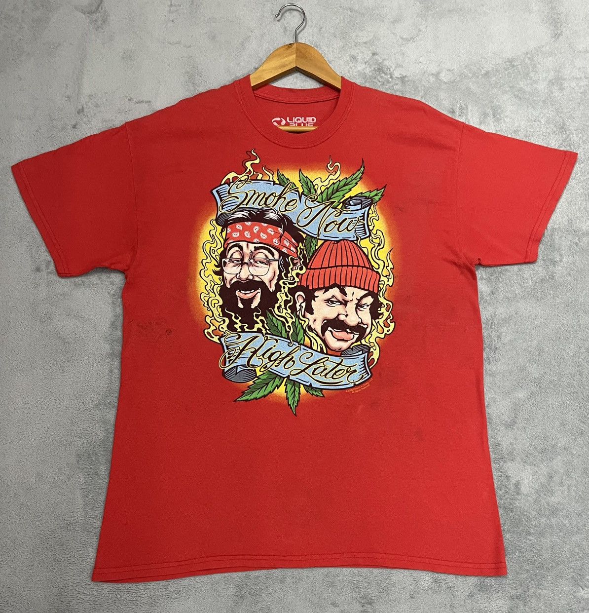 Liquid Blue VINTAGE LIQUID BLUE SMOKE NOW HIGH LATER TSHIRT Size US L / EU 52-54 / 3 - 1 Thumbnail