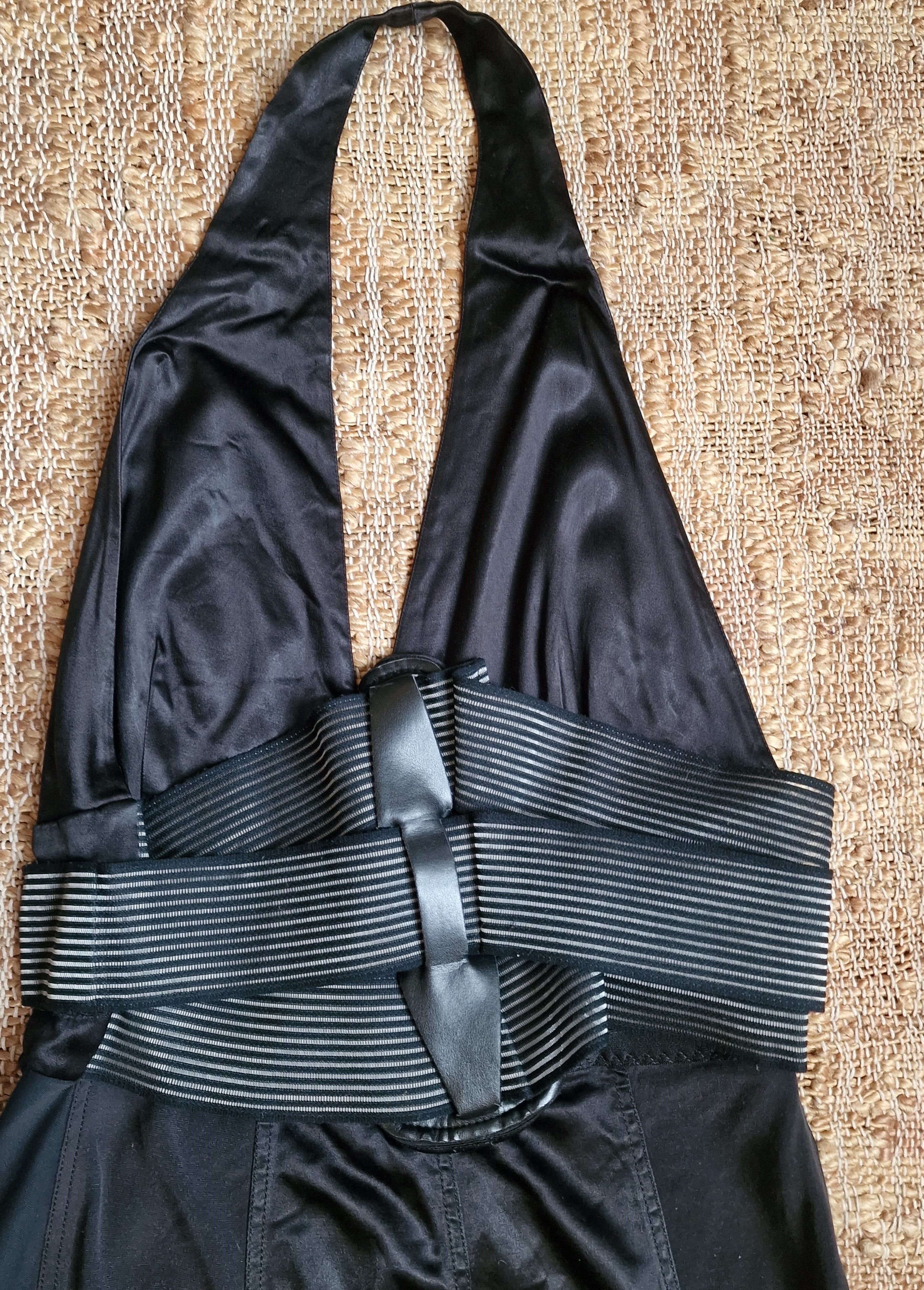 Jean Paul Gaultier Jean Paul Gaultier Velcro Padded Halter Bondage Gown Dress Size L / US 10 / IT 46 - 6 Thumbnail