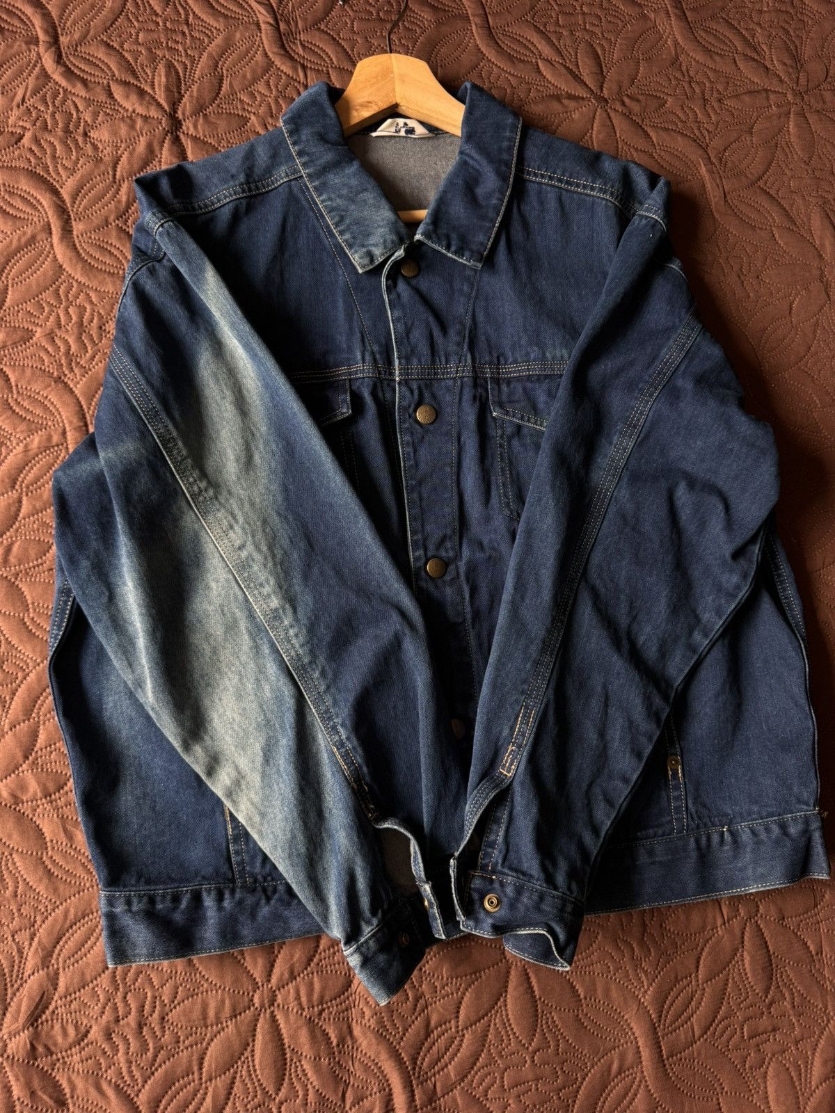 Trussardi Vintage trusardi denim jacket Dual Pointed Flap Pockets Size US M / EU 48-50 / 2 - 5 Thumbnail