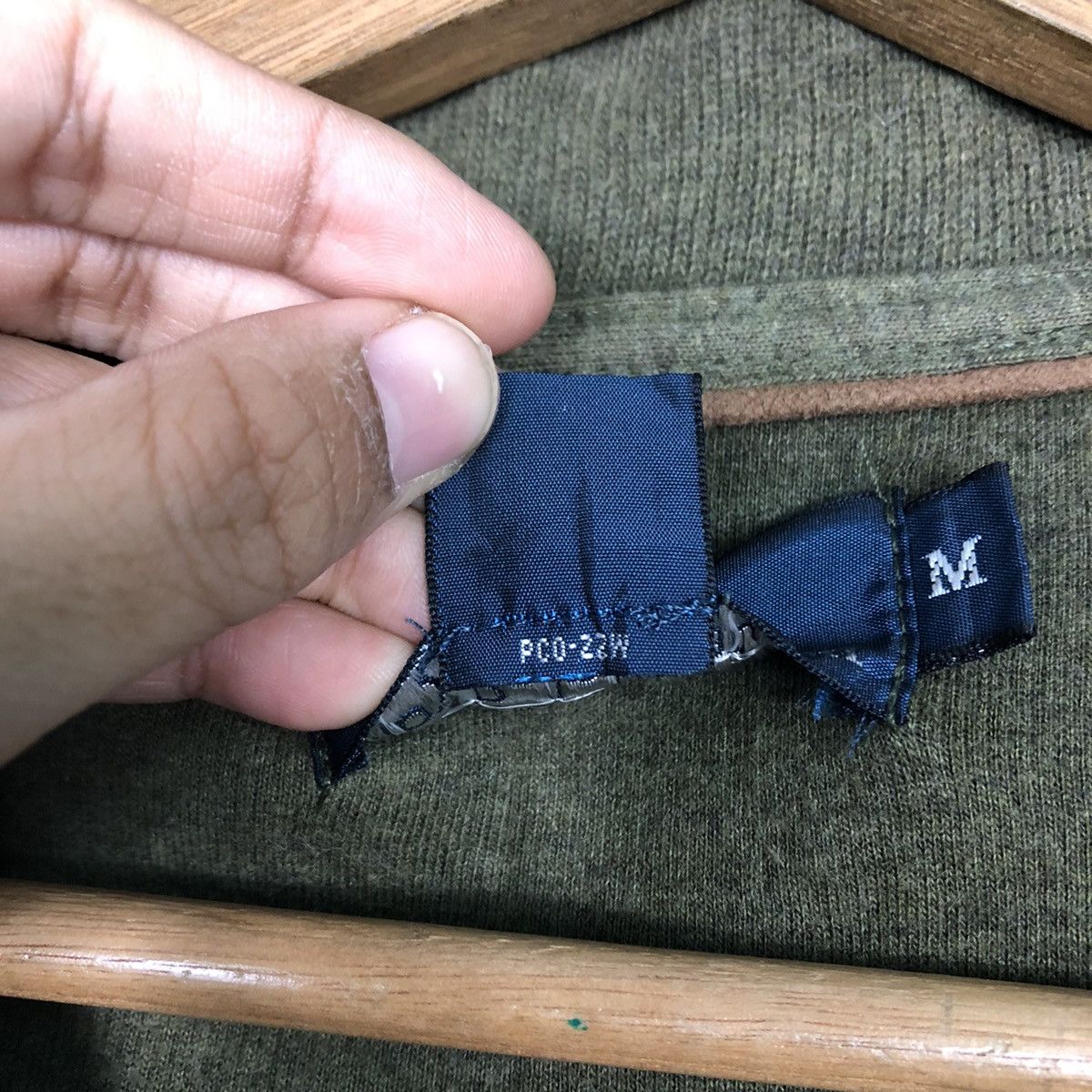 Polo Ralph Lauren 📌Rich Green Vintage Half Zipper Sweater Polo Ralph Lauren Size US M / EU 48-50 / 2 - 17 Thumbnail
